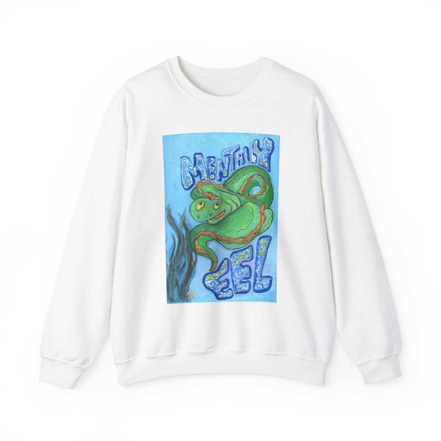 "Mentally Eel" Unisex Heavy Blend™ Crewneck Sweatshirt