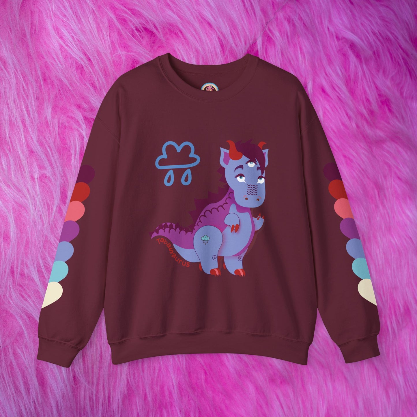 Stormy Tabasaurus® Unisex Heavy Blend™ Crewneck Sweatshirt