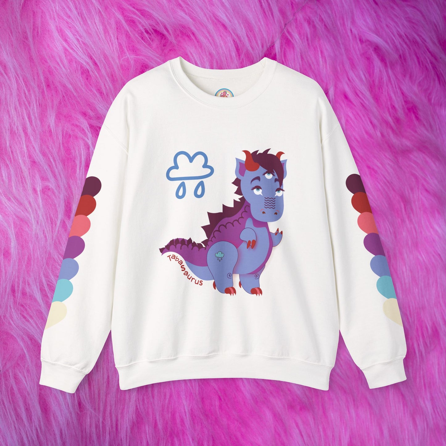 Stormy Tabasaurus® Unisex Heavy Blend™ Crewneck Sweatshirt