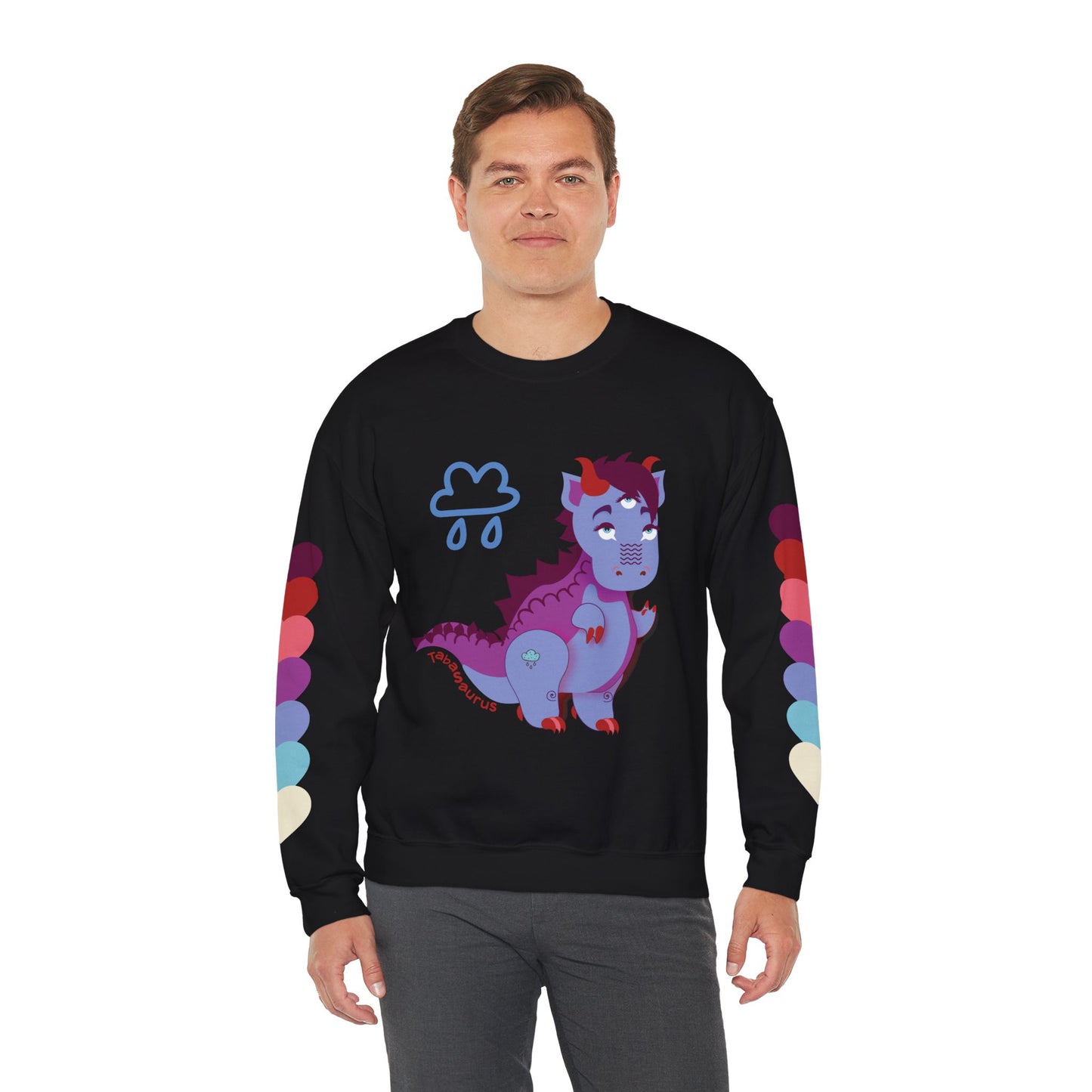 Stormy Tabasaurus® Unisex Heavy Blend™ Crewneck Sweatshirt
