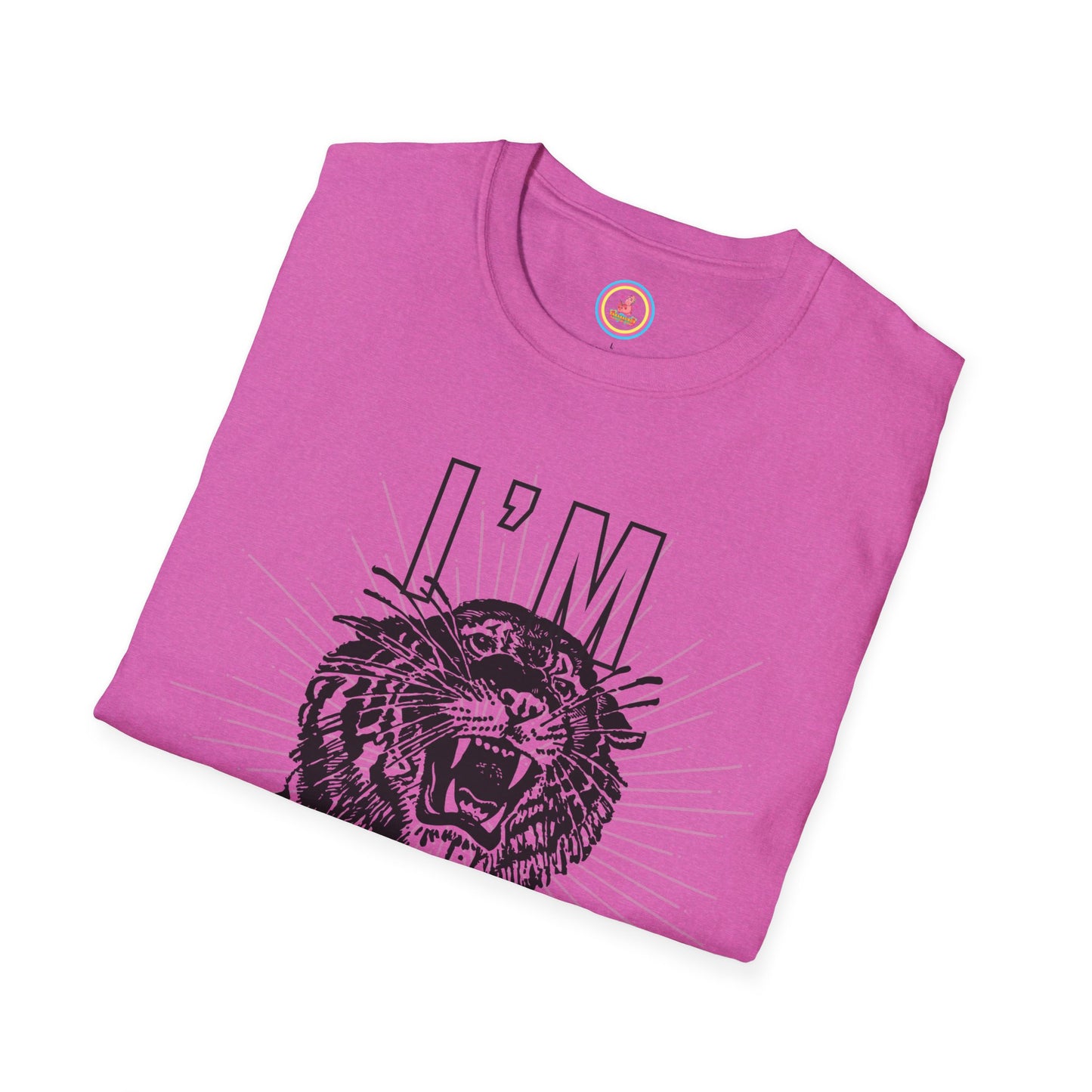 "Over-stimmy Timmy the Tiger" Unisex Softstyle T-Shirt