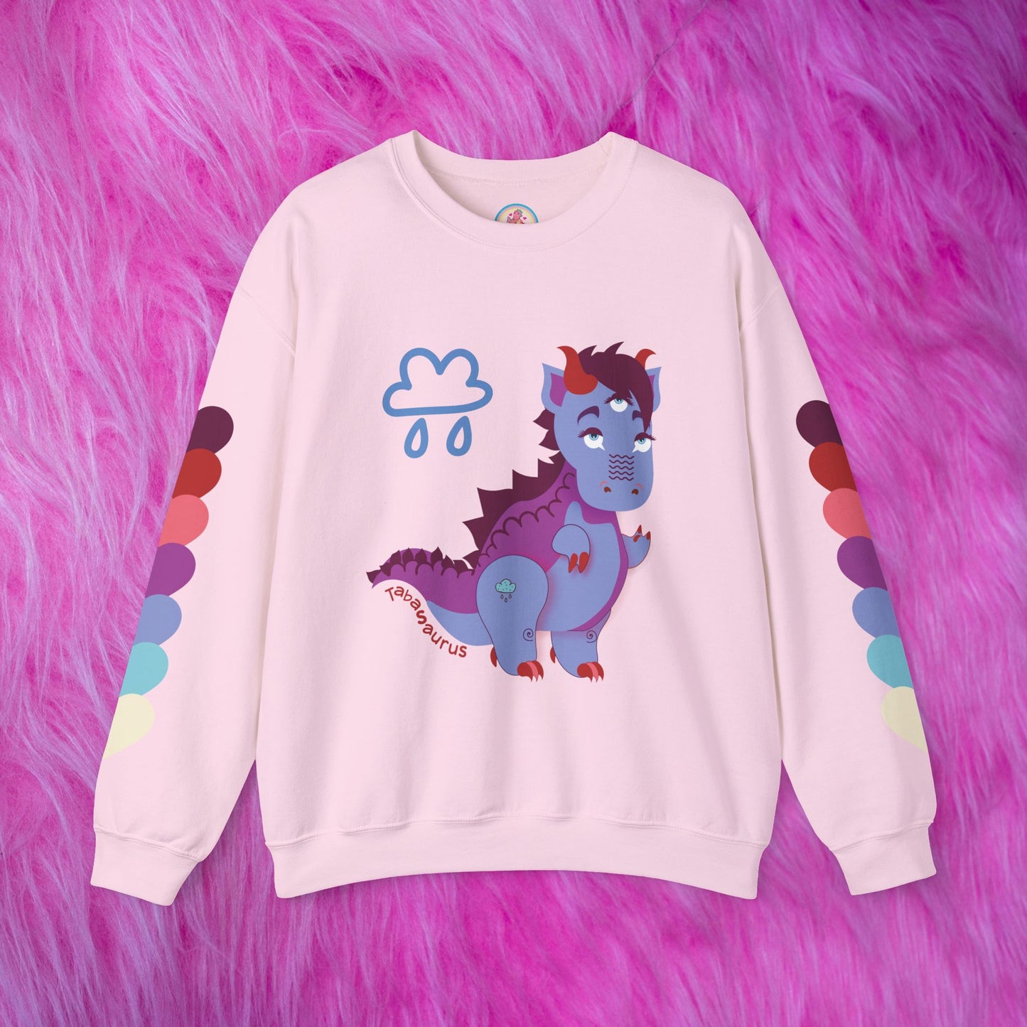 Stormy Tabasaurus® Unisex Heavy Blend™ Crewneck Sweatshirt