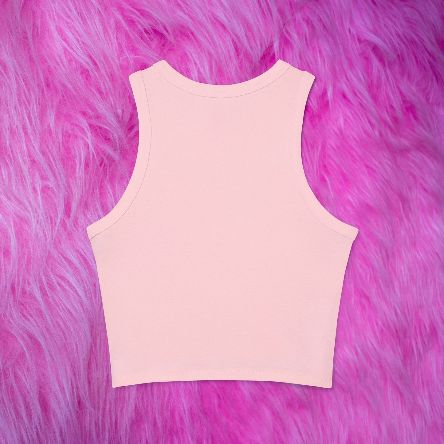 Tabasaurus® Neon Micro Rib Racer Tank Top
