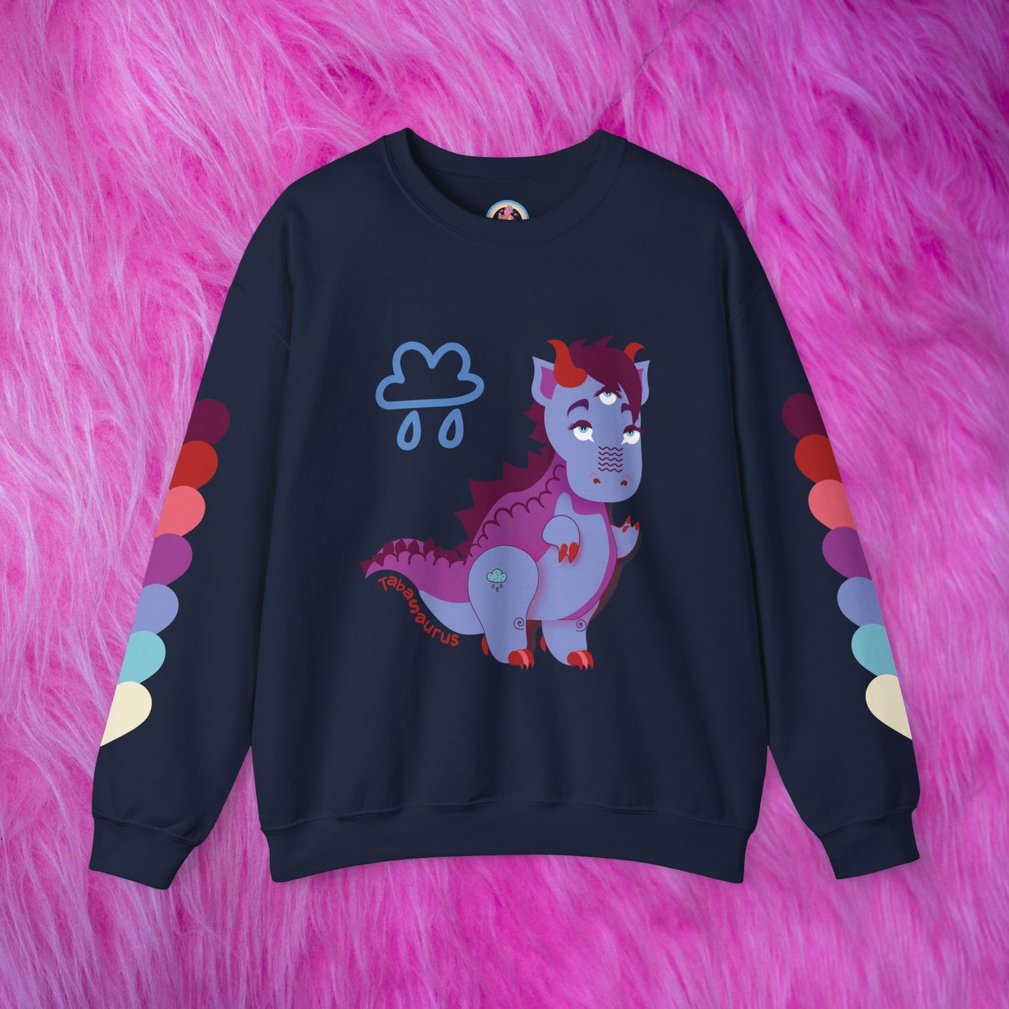 Stormy Tabasaurus® Unisex Heavy Blend™ Crewneck Sweatshirt