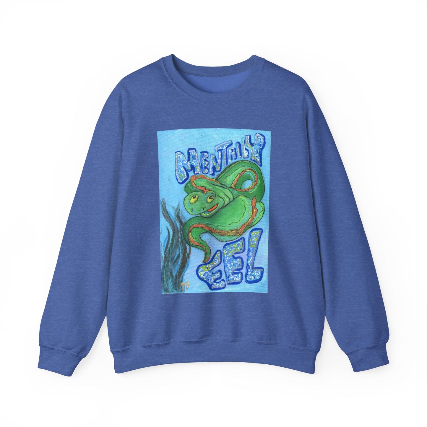 "Mentally Eel" Unisex Heavy Blend™ Crewneck Sweatshirt