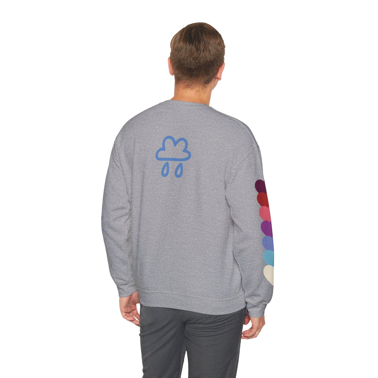 Stormy Tabasaurus® Unisex Heavy Blend™ Crewneck Sweatshirt