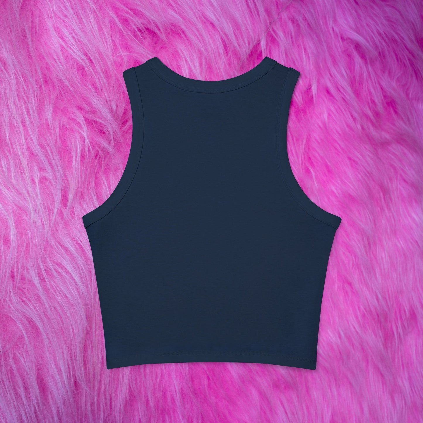 Tabasaurus® Neon Micro Rib Racer Tank Top