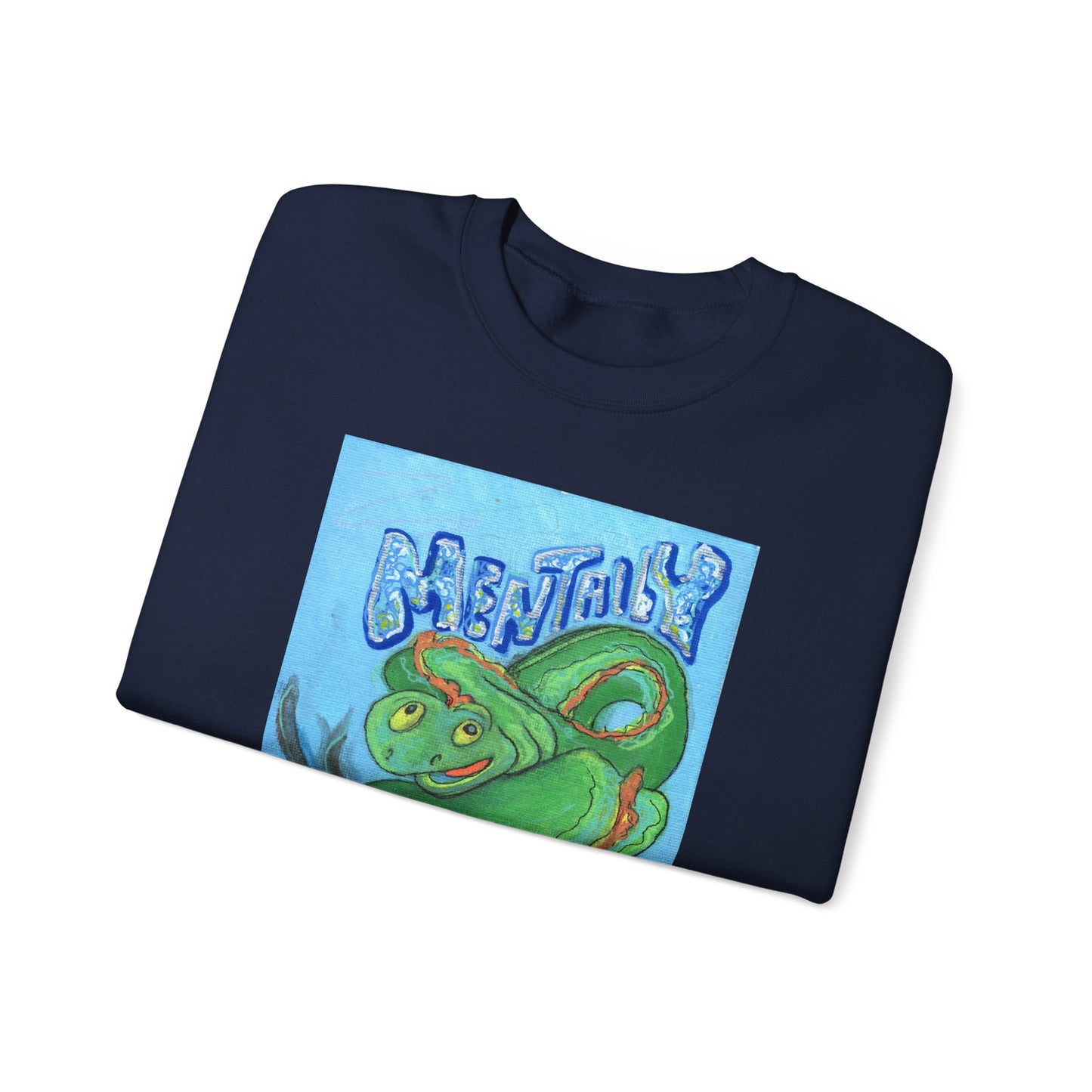 "Mentally Eel" Unisex Heavy Blend™ Crewneck Sweatshirt