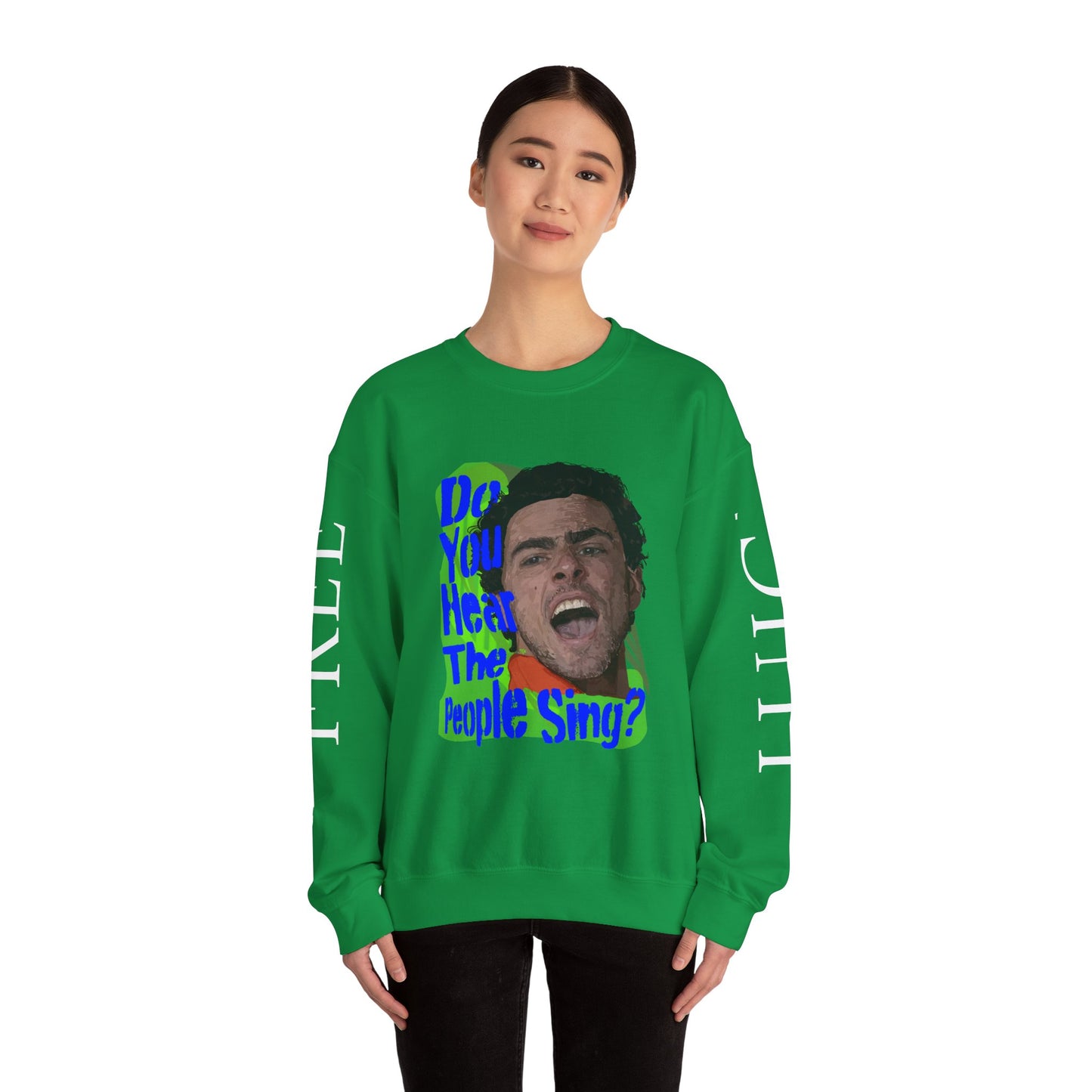 "Do you hear the People Sing?" Unisex Heavy Blend™ Crewneck Sweatshirt