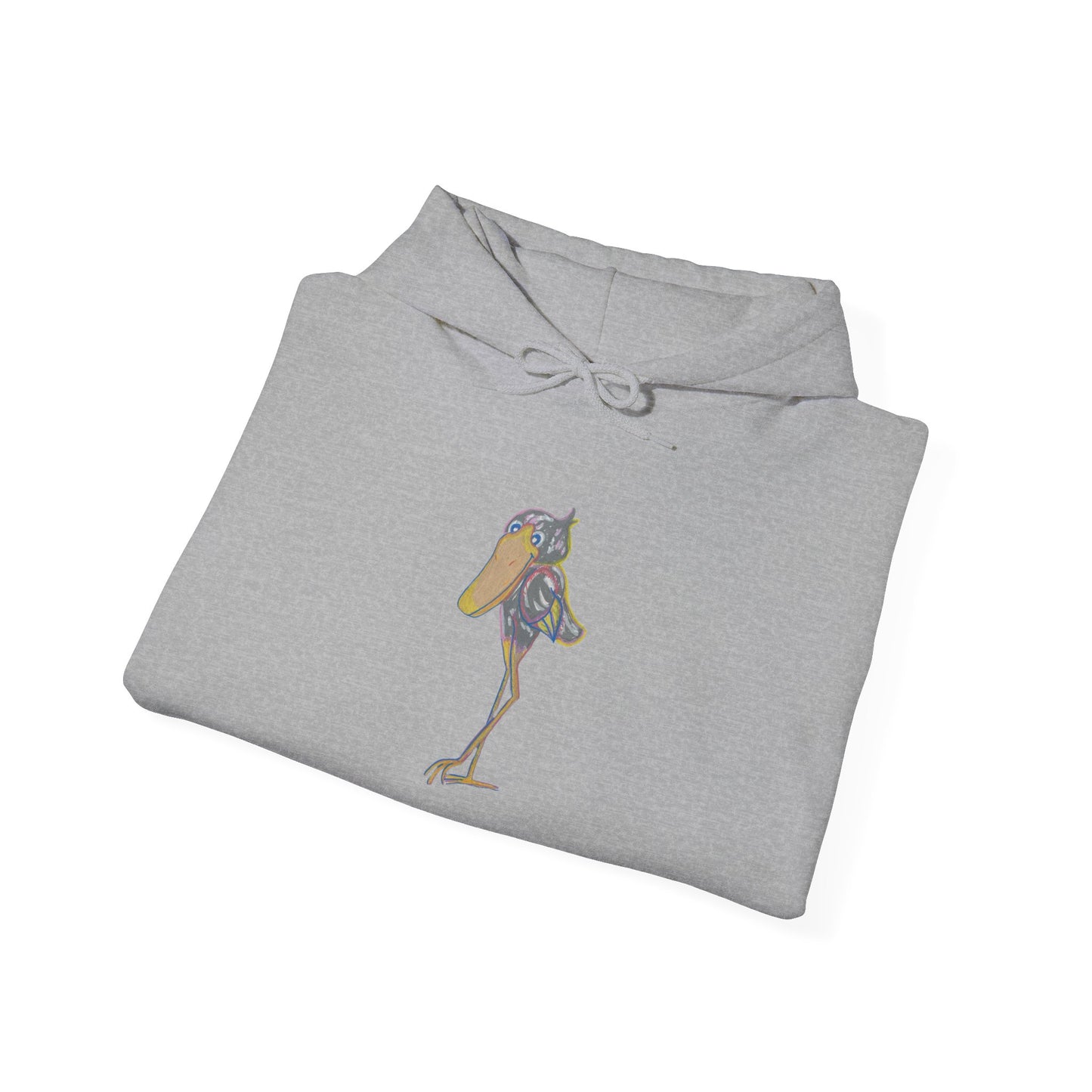 Friendly Shoebill Stork Unisex Heavy Blend™ Hooded Sweatshirt