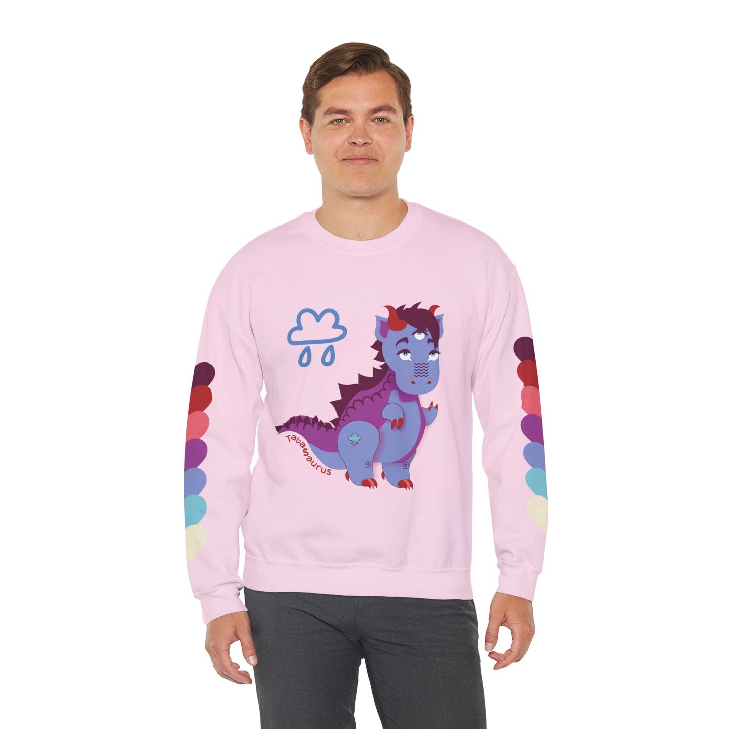 Stormy Tabasaurus® Unisex Heavy Blend™ Crewneck Sweatshirt