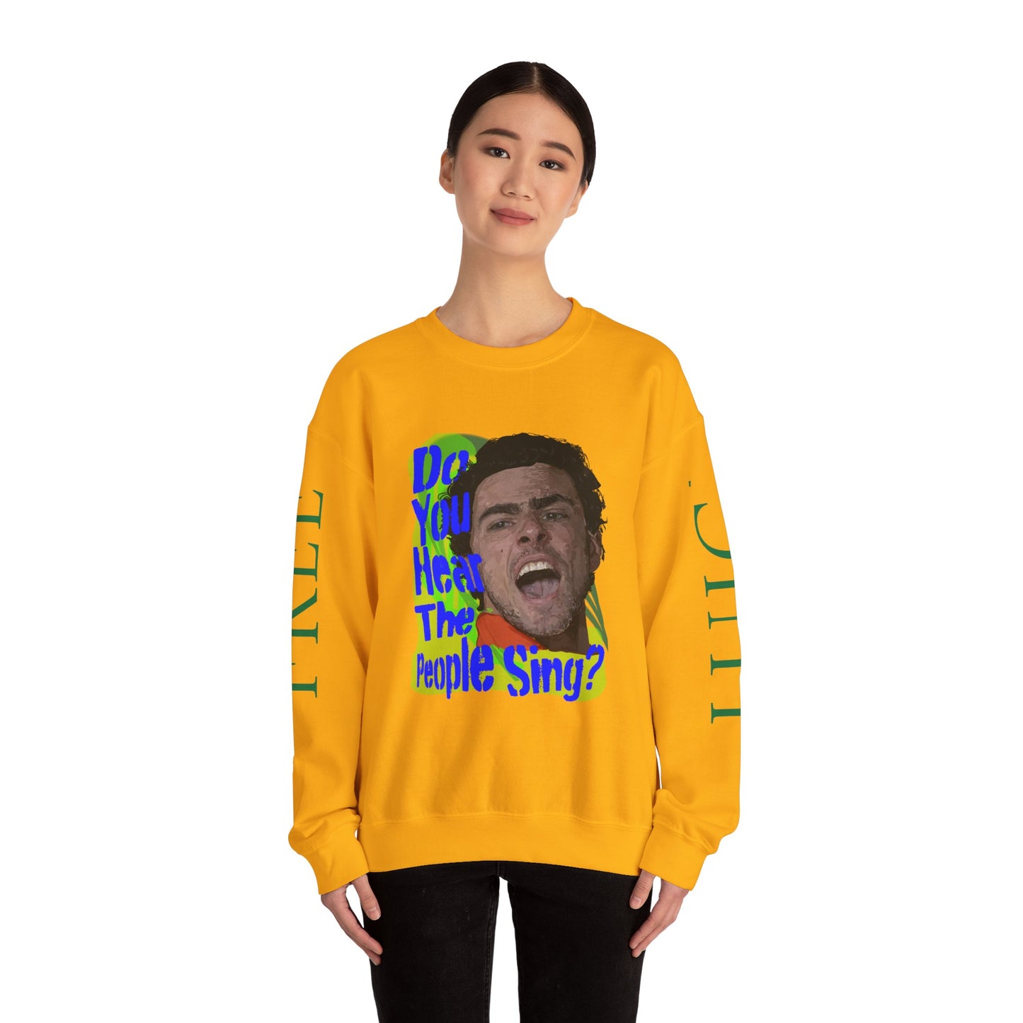 "Do you hear the People Sing?" Unisex Heavy Blend™ Crewneck Sweatshirt