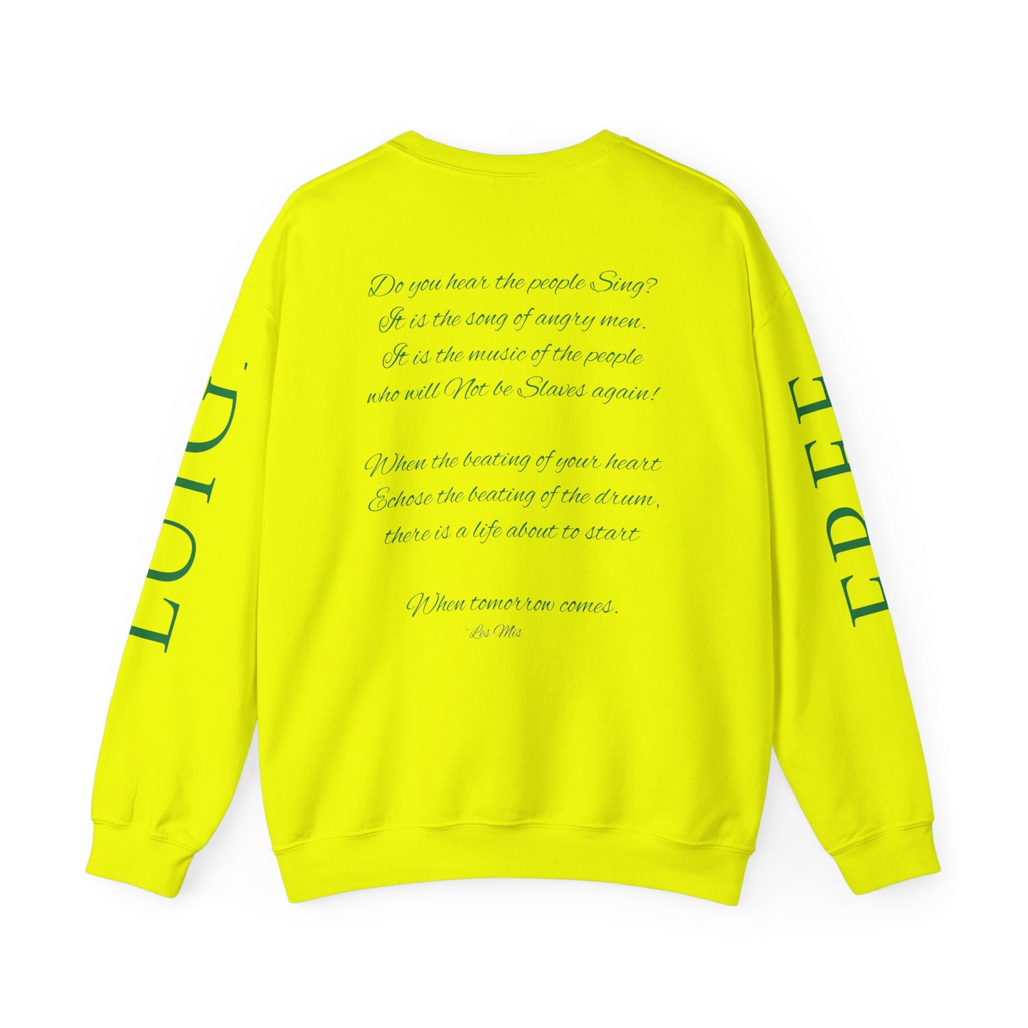 "Do you hear the People Sing?" Unisex Heavy Blend™ Crewneck Sweatshirt