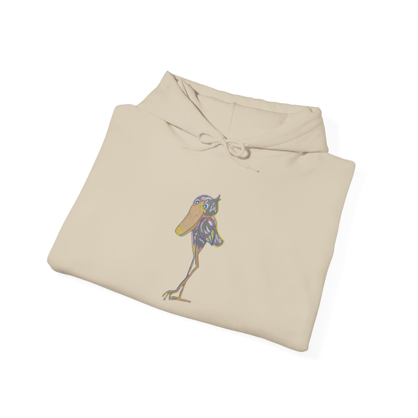 Friendly Shoebill Stork Unisex Heavy Blend™ Hooded Sweatshirt