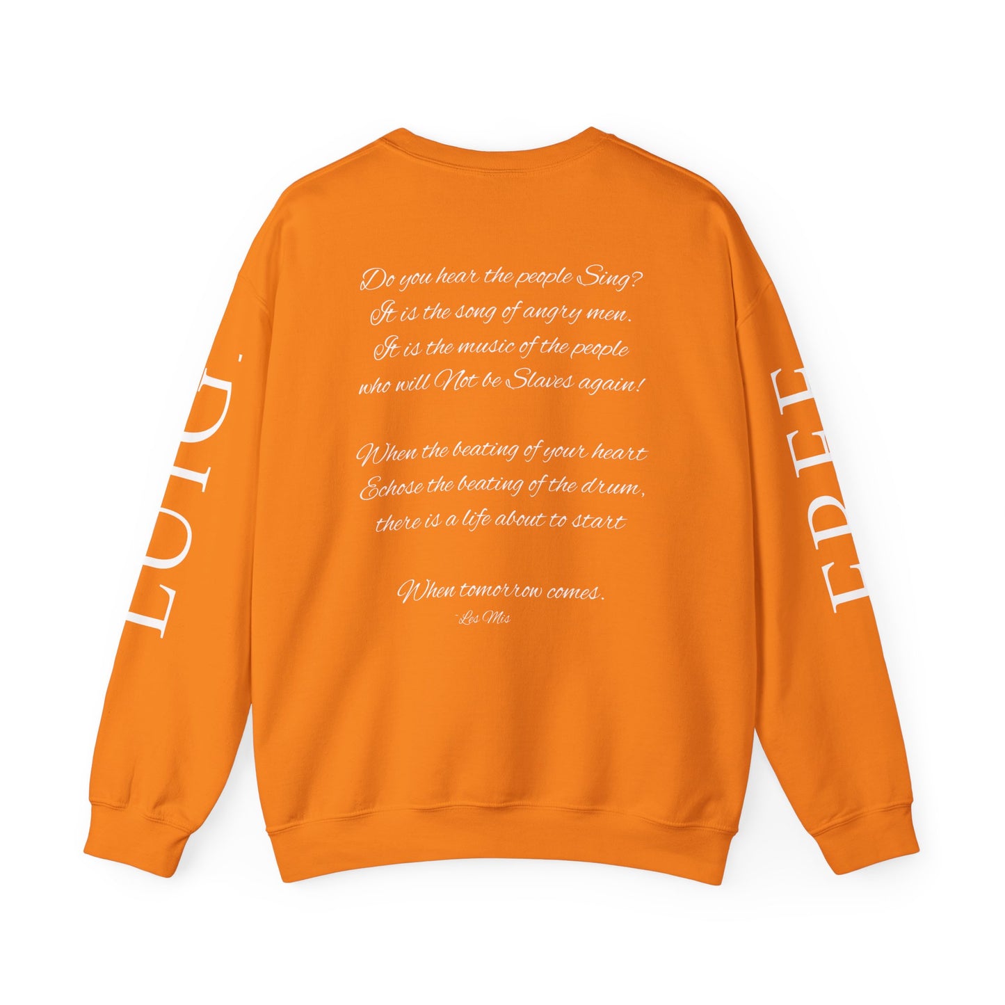 "Do you hear the People Sing?" Unisex Heavy Blend™ Crewneck Sweatshirt