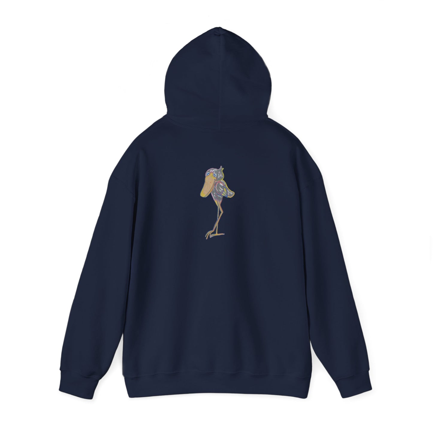 Friendly Shoebill Stork Unisex Heavy Blend™ Hooded Sweatshirt