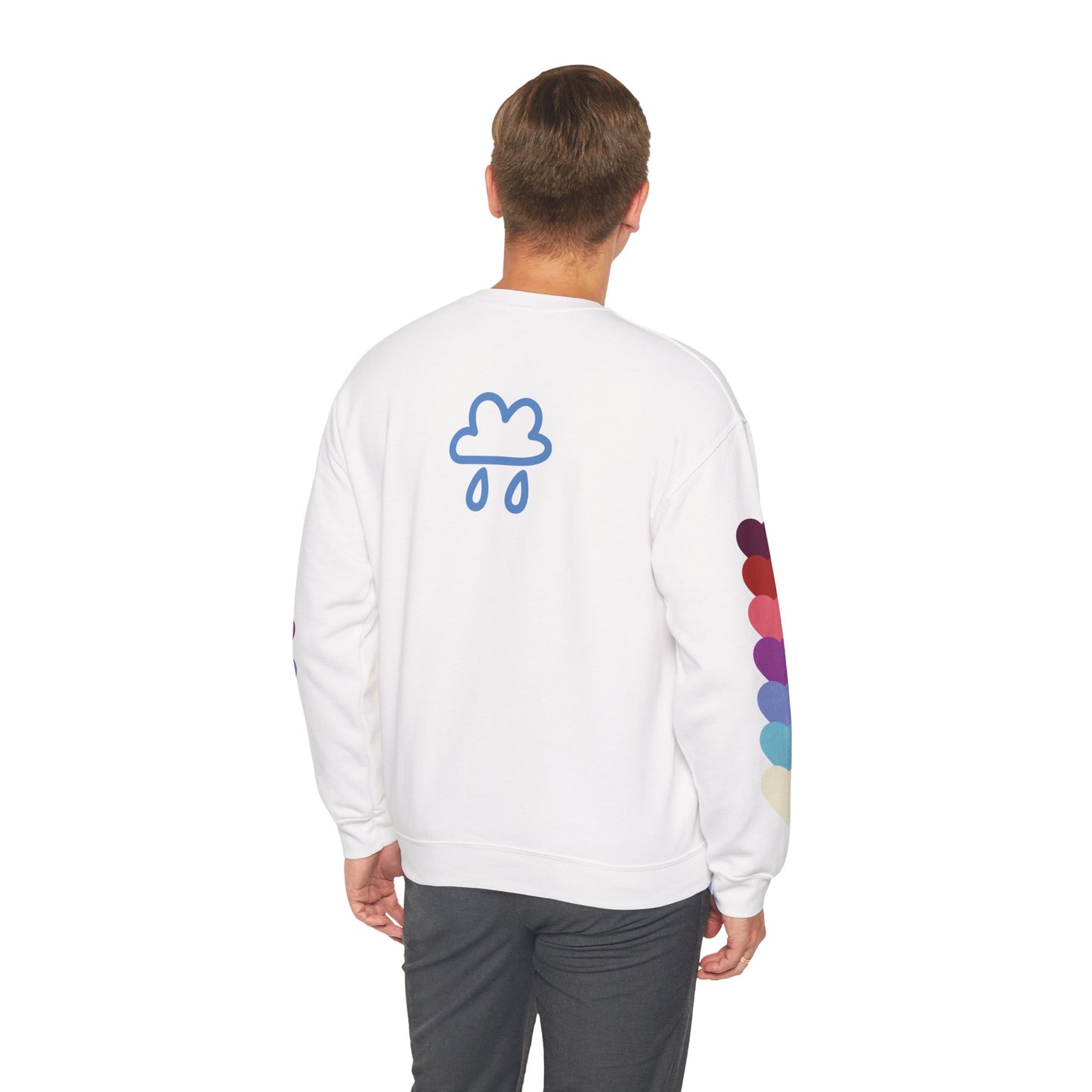 Stormy Tabasaurus® Unisex Heavy Blend™ Crewneck Sweatshirt