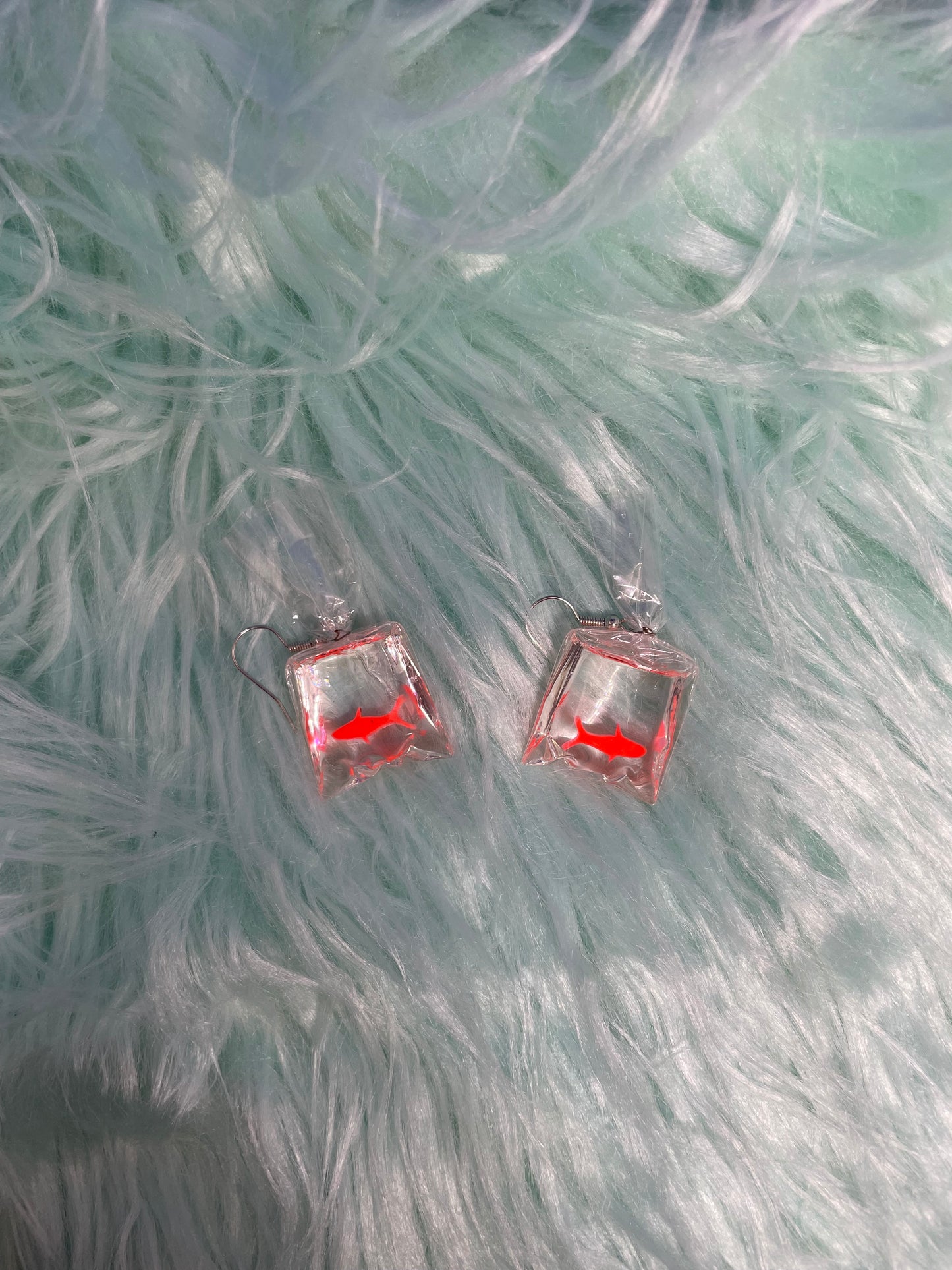 Goldfish Baggie earrings