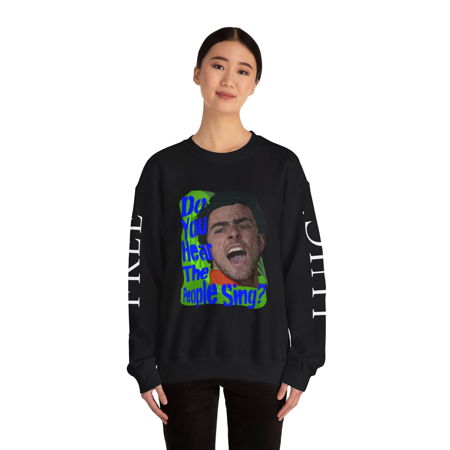 "Do you hear the People Sing?" Unisex Heavy Blend™ Crewneck Sweatshirt