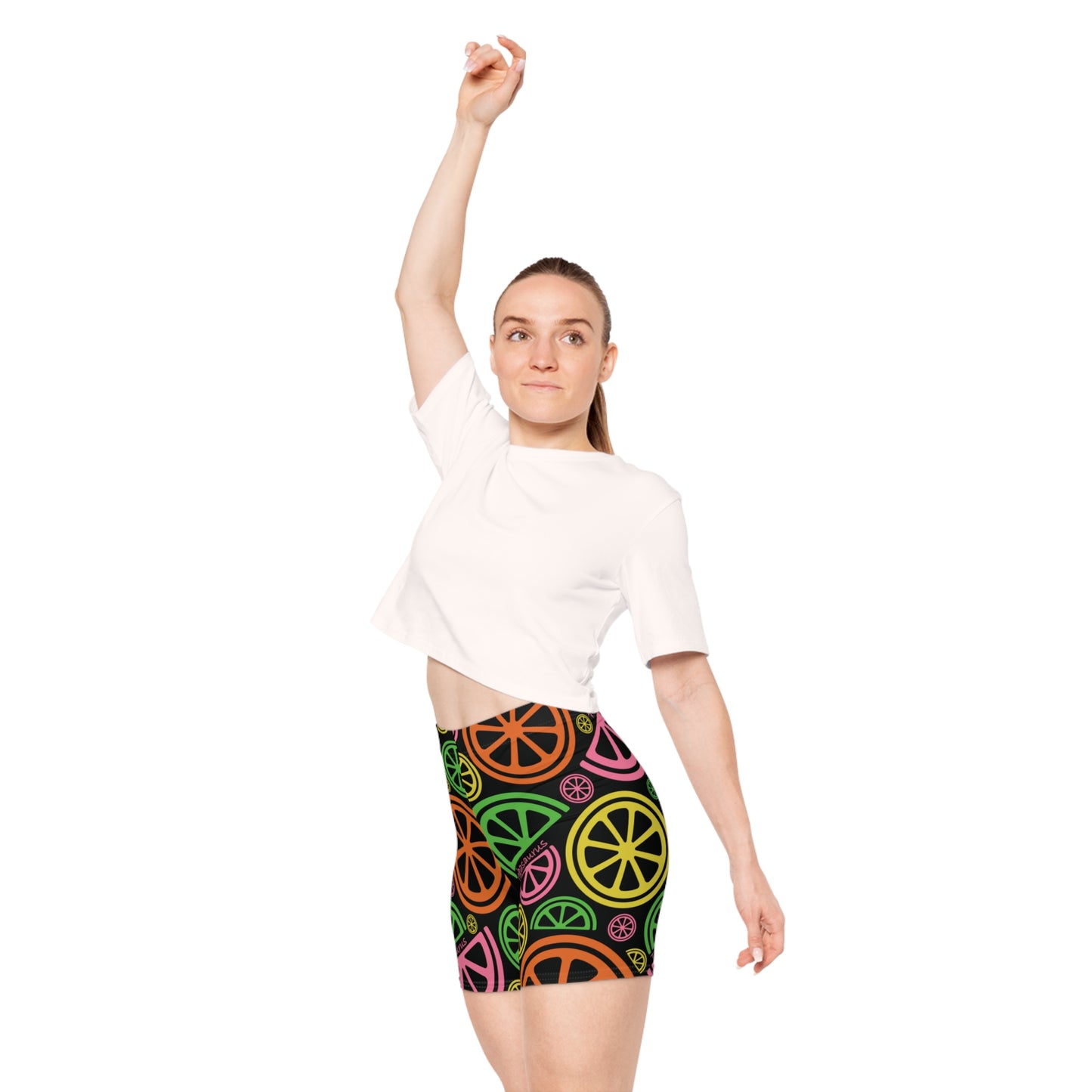 Citrussy Biker Shorts