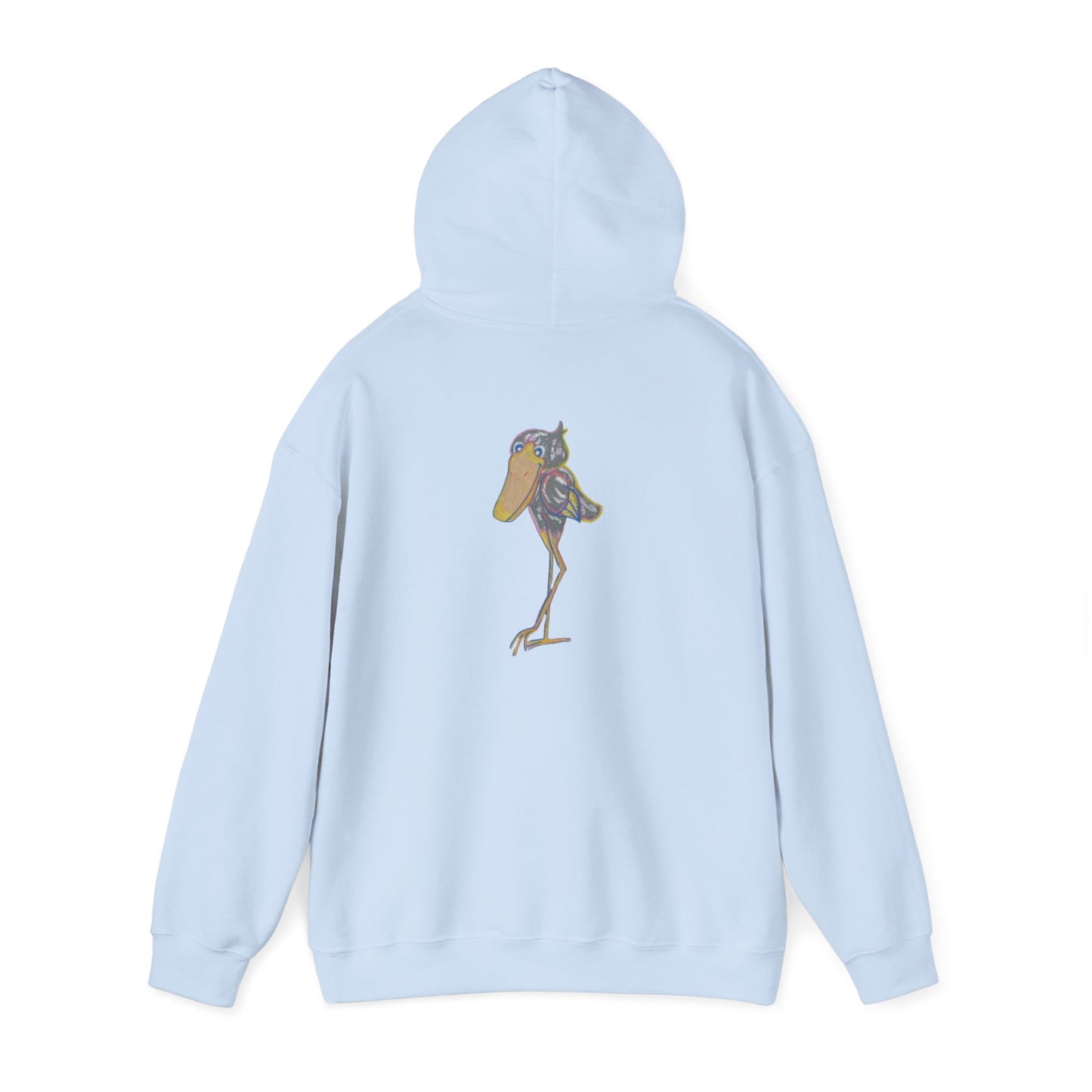 Friendly Shoebill Stork Unisex Heavy Blend™ Hooded Sweatshirt