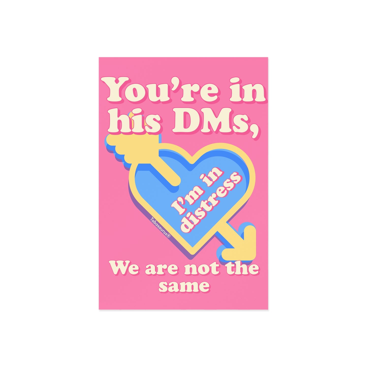 Distressed DMs Postcards
