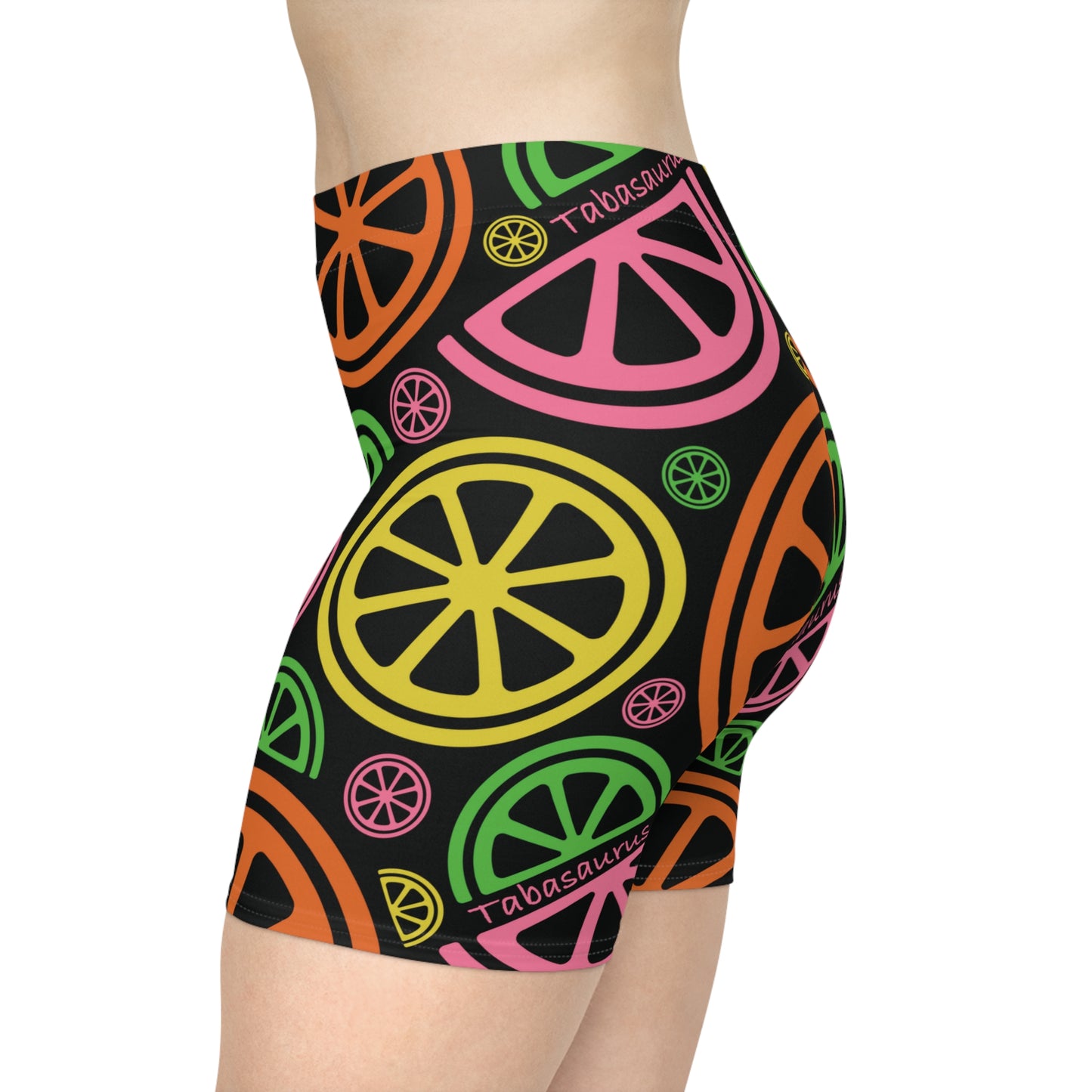 Citrussy Biker Shorts