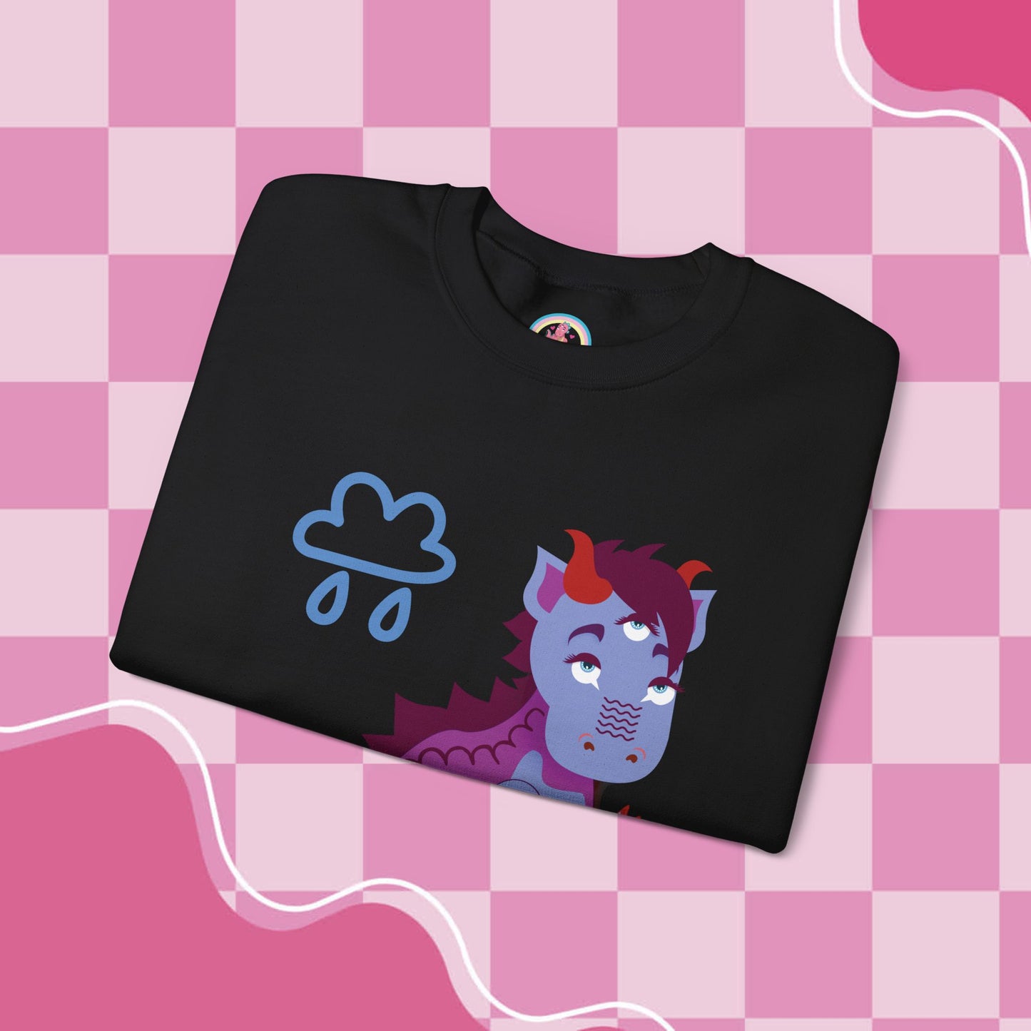 Stormy Tabasaurus® Unisex Heavy Blend™ Crewneck Sweatshirt