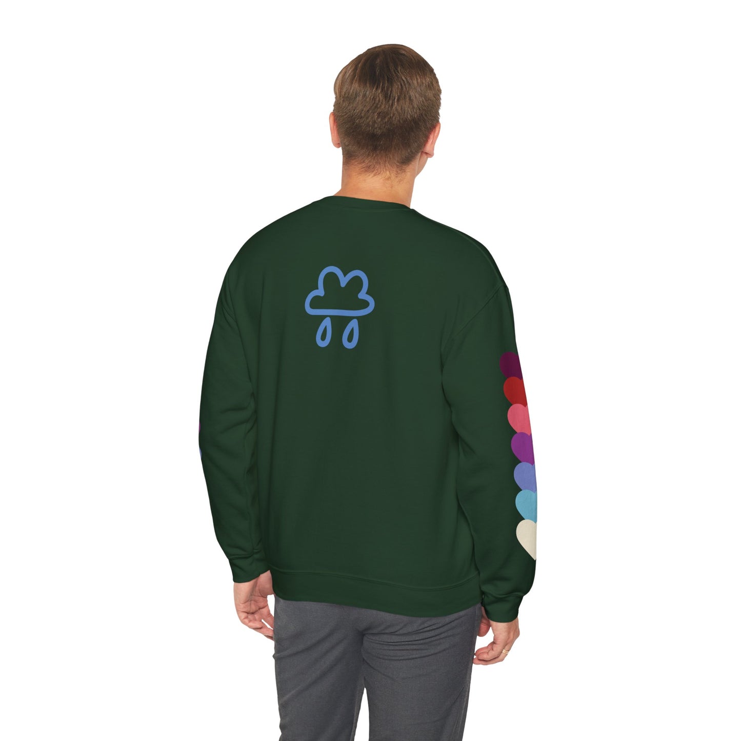 Stormy Tabasaurus® Unisex Heavy Blend™ Crewneck Sweatshirt