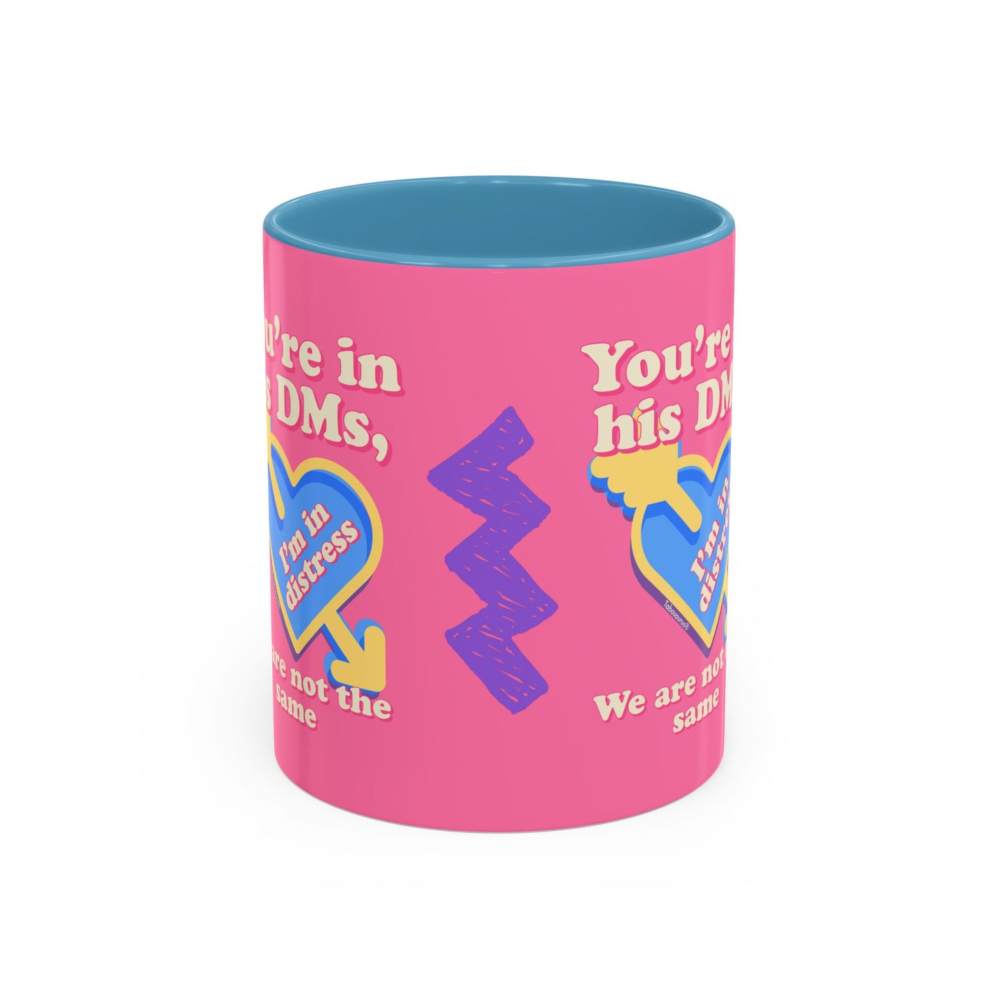 Distressed DMs Accent Coffee Mug (11, 15oz)