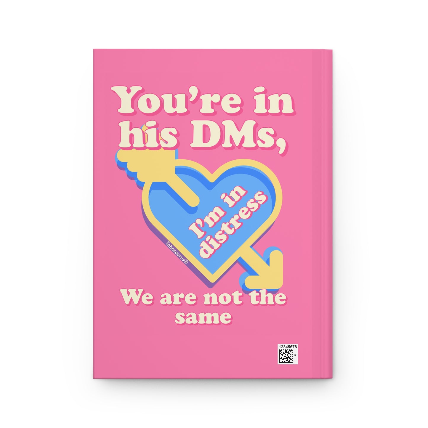 Distressed DMs Hardcover Journal