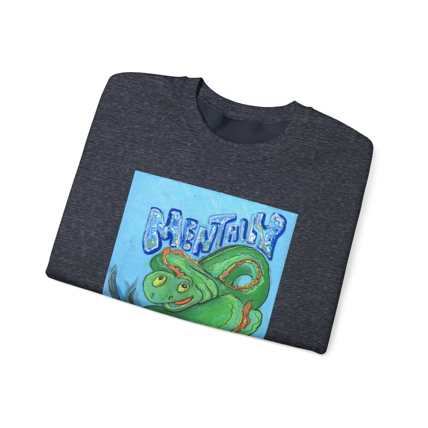 "Mentally Eel" Unisex Heavy Blend™ Crewneck Sweatshirt