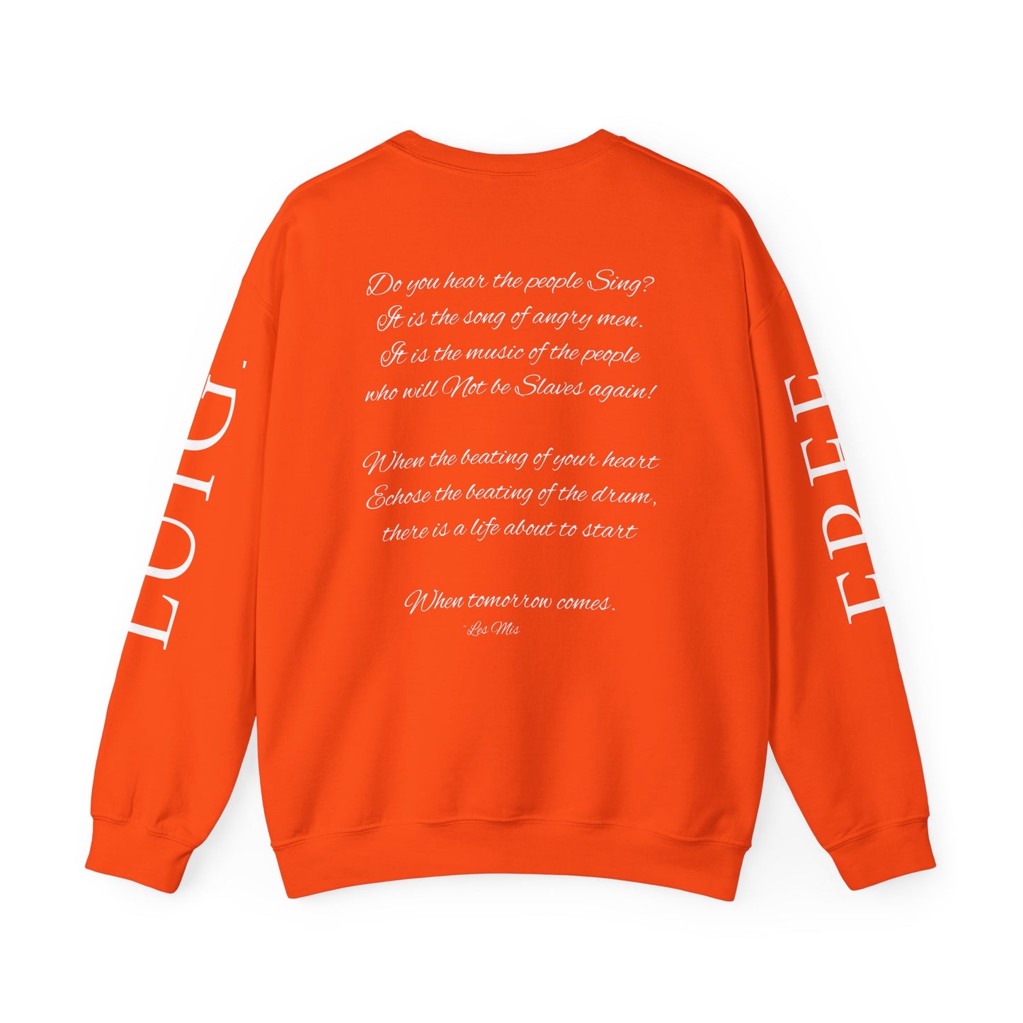 "Do you hear the People Sing?" Unisex Heavy Blend™ Crewneck Sweatshirt