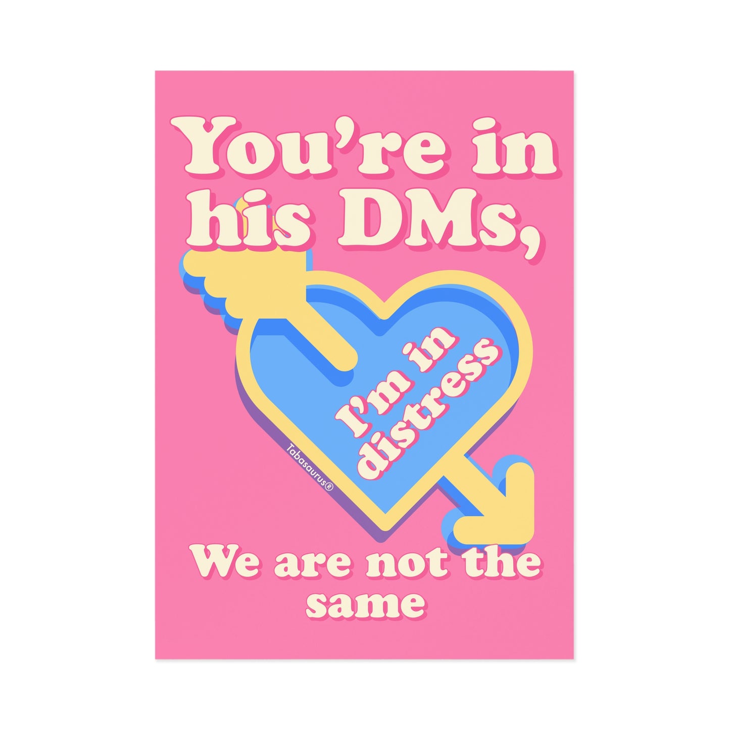 Distressed DMs Postcards