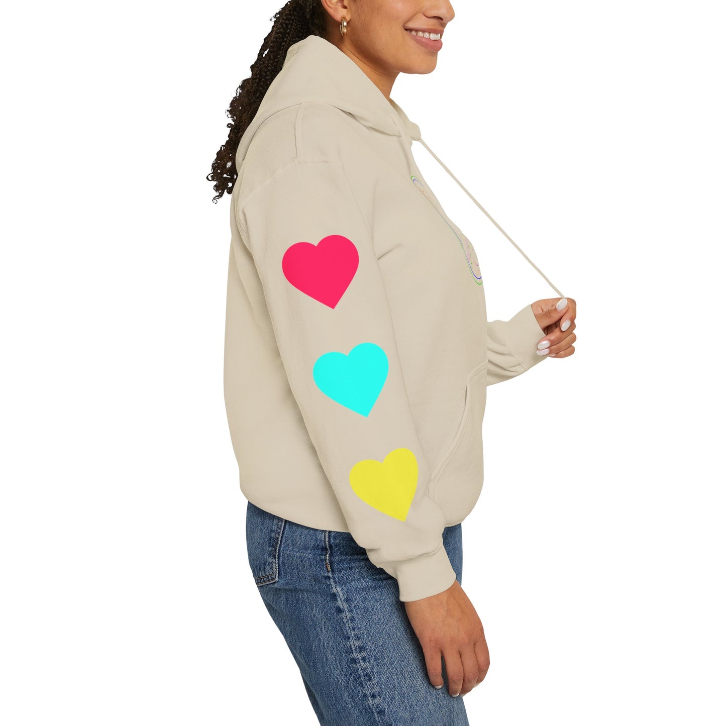 80's Neon Tabasaurus® Unisex Heavy Blend™ Hooded Sweatshirt