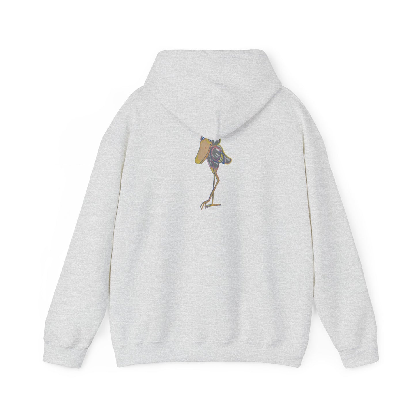 Friendly Shoebill Stork Unisex Heavy Blend™ Hooded Sweatshirt