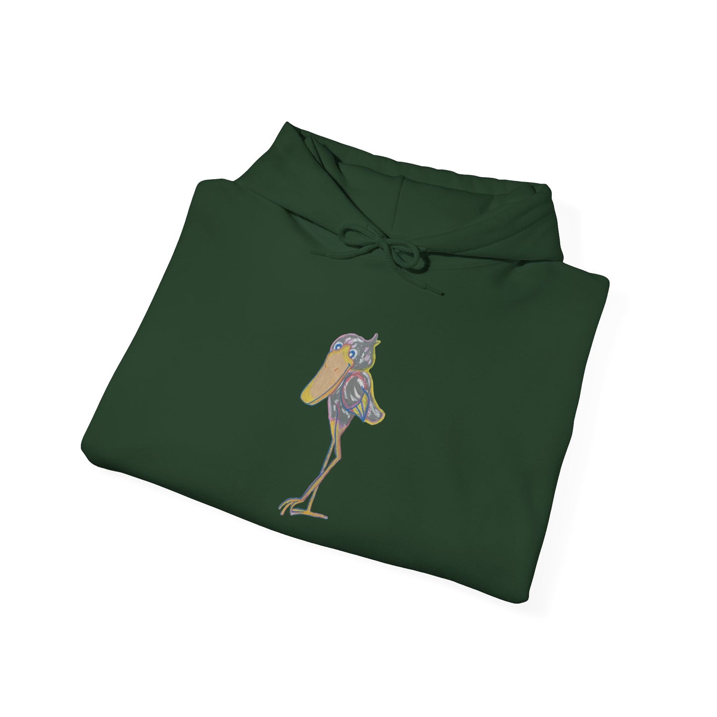 Friendly Shoebill Stork Unisex Heavy Blend™ Hooded Sweatshirt