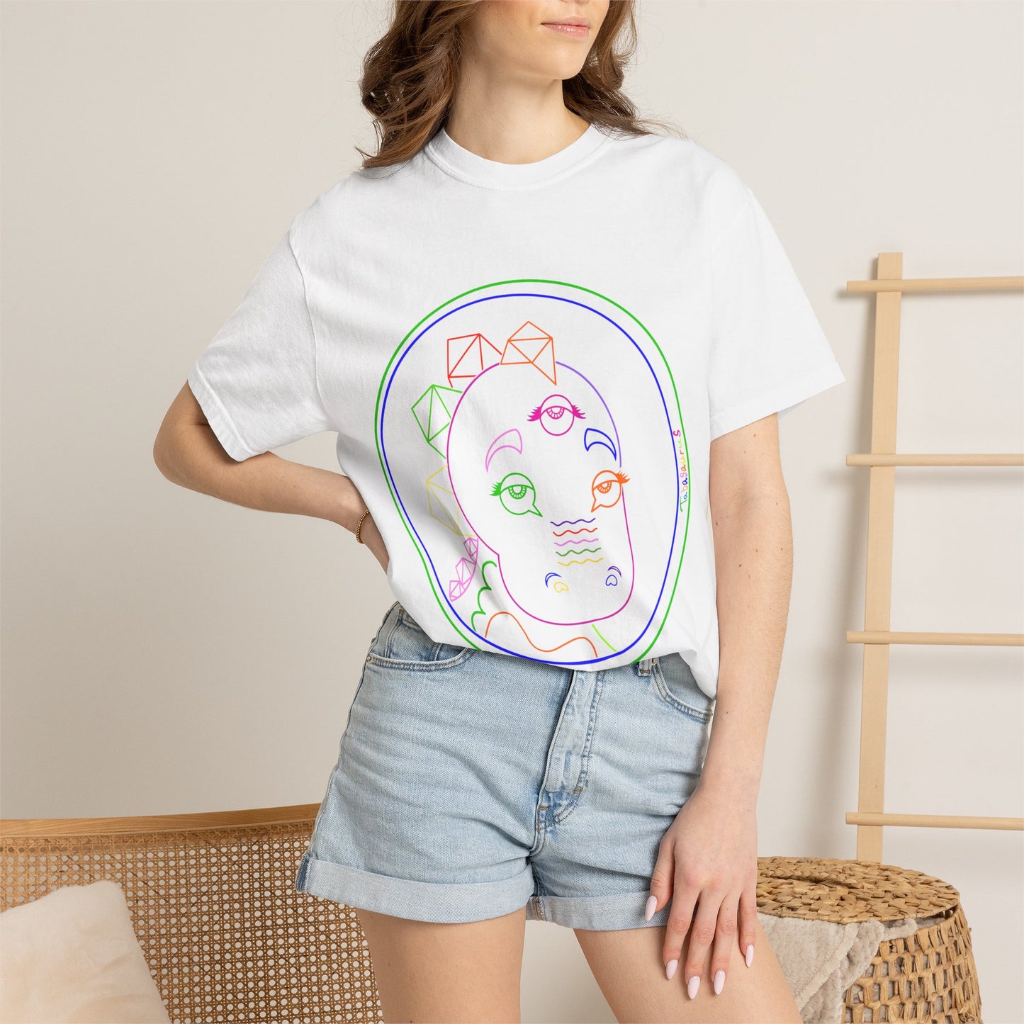 80's Neon Tabasaurus® Logo T-shirt