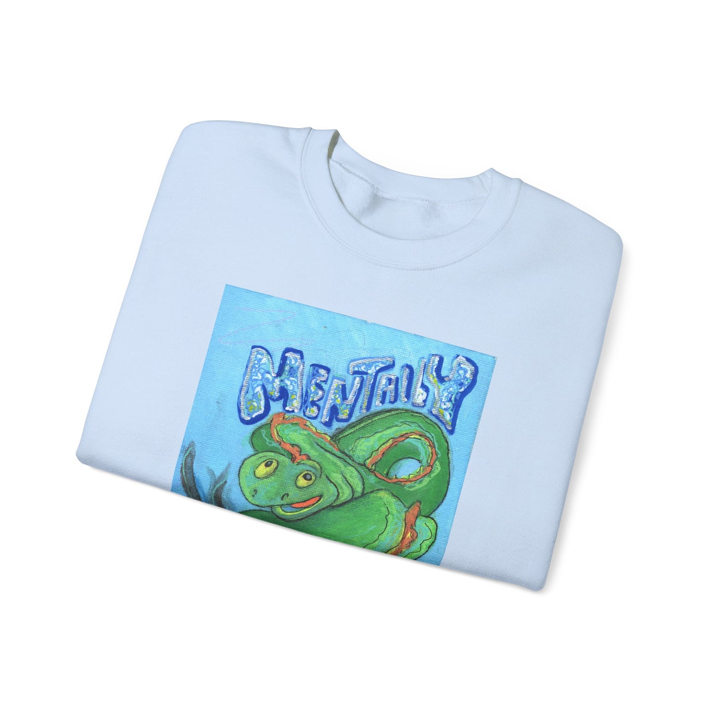 "Mentally Eel" Unisex Heavy Blend™ Crewneck Sweatshirt