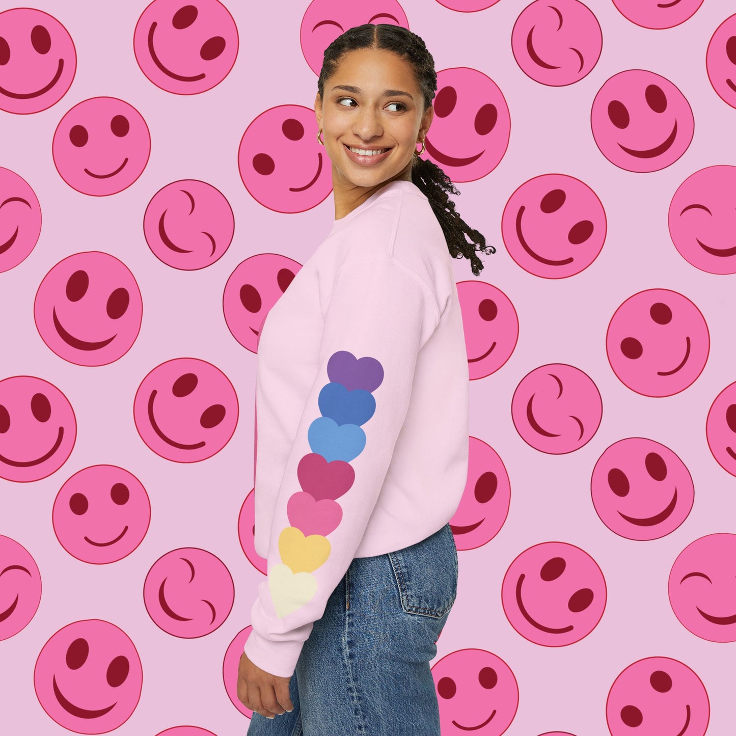 "DMs in Distress" Original Unisex Heavy Blend™ Crewneck Sweatshirt