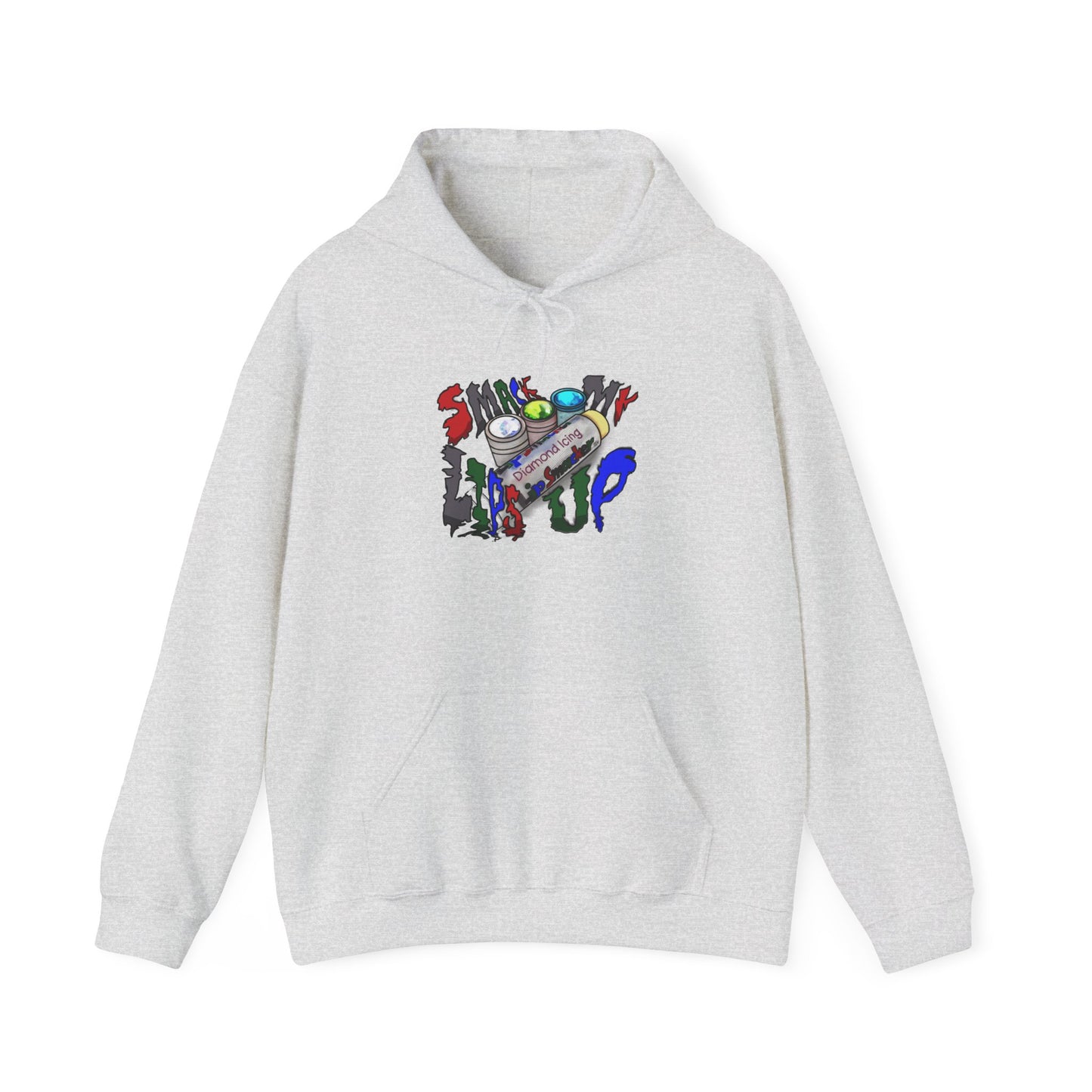 💋💄💎 "Sm💋 My Lips Up!" Unisex Heavy Blend™ Hooded Sweatshirt 💎💄💋