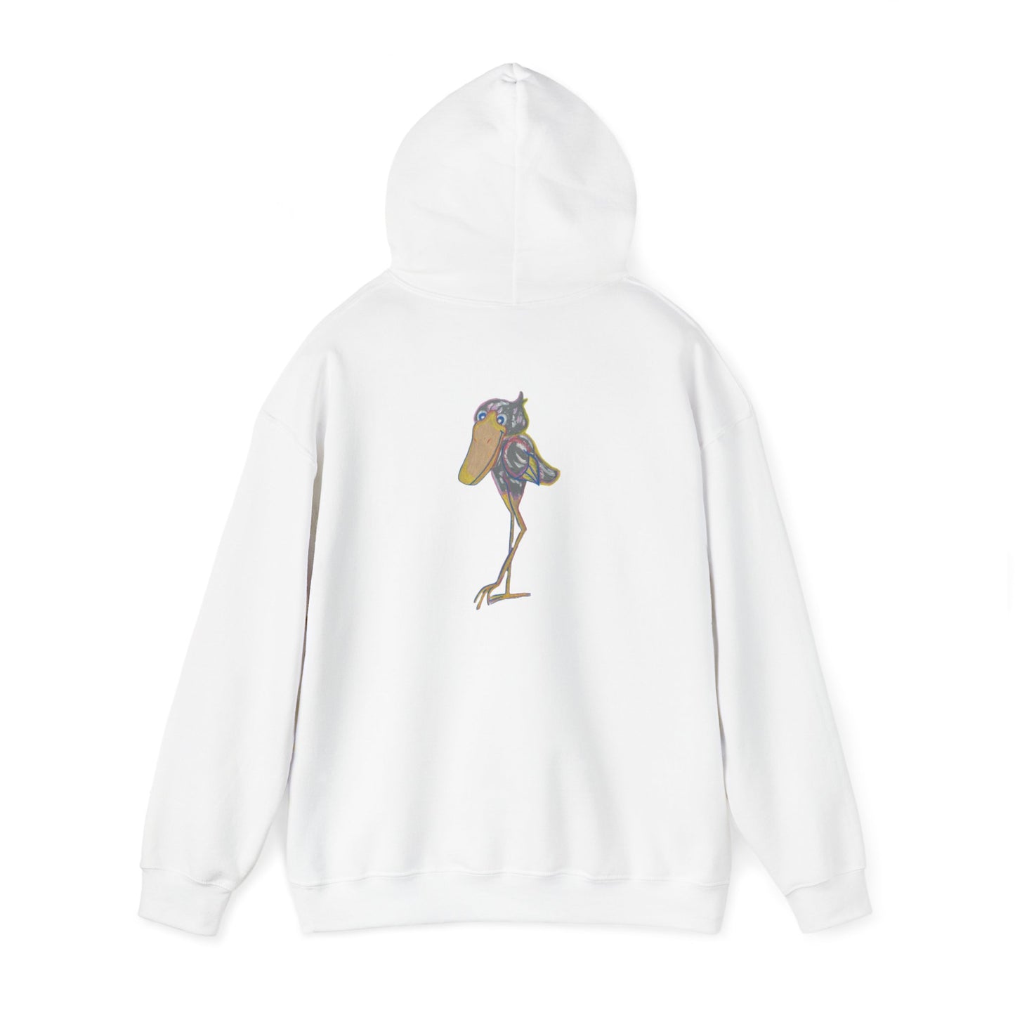 Friendly Shoebill Stork Unisex Heavy Blend™ Hooded Sweatshirt