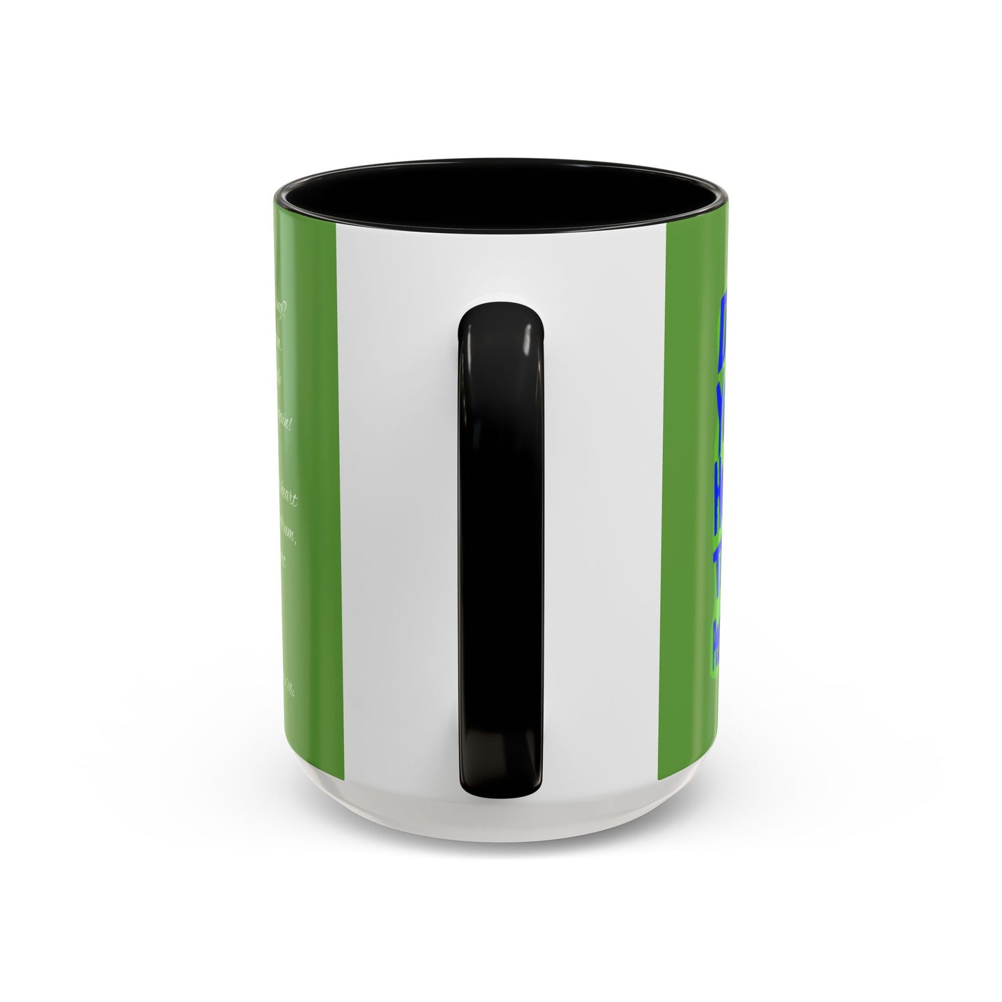 "Do you hear the people sing?" Accent Coffee Mug (11, 15oz)