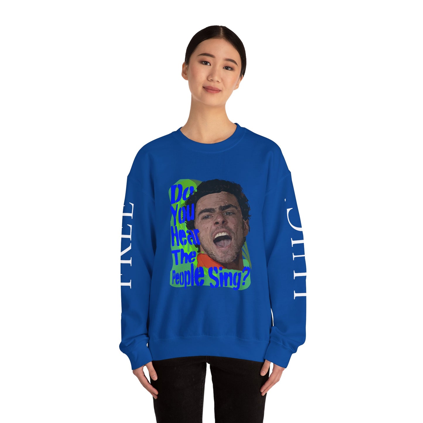 "Do you hear the People Sing?" Unisex Heavy Blend™ Crewneck Sweatshirt