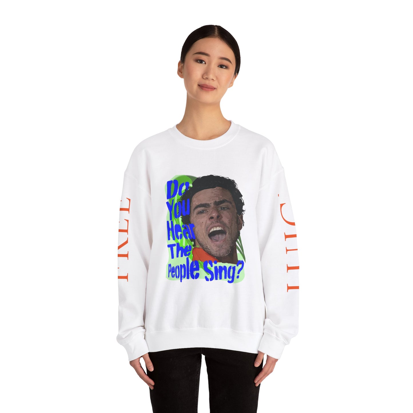 "Do you hear the People Sing?" Unisex Heavy Blend™ Crewneck Sweatshirt