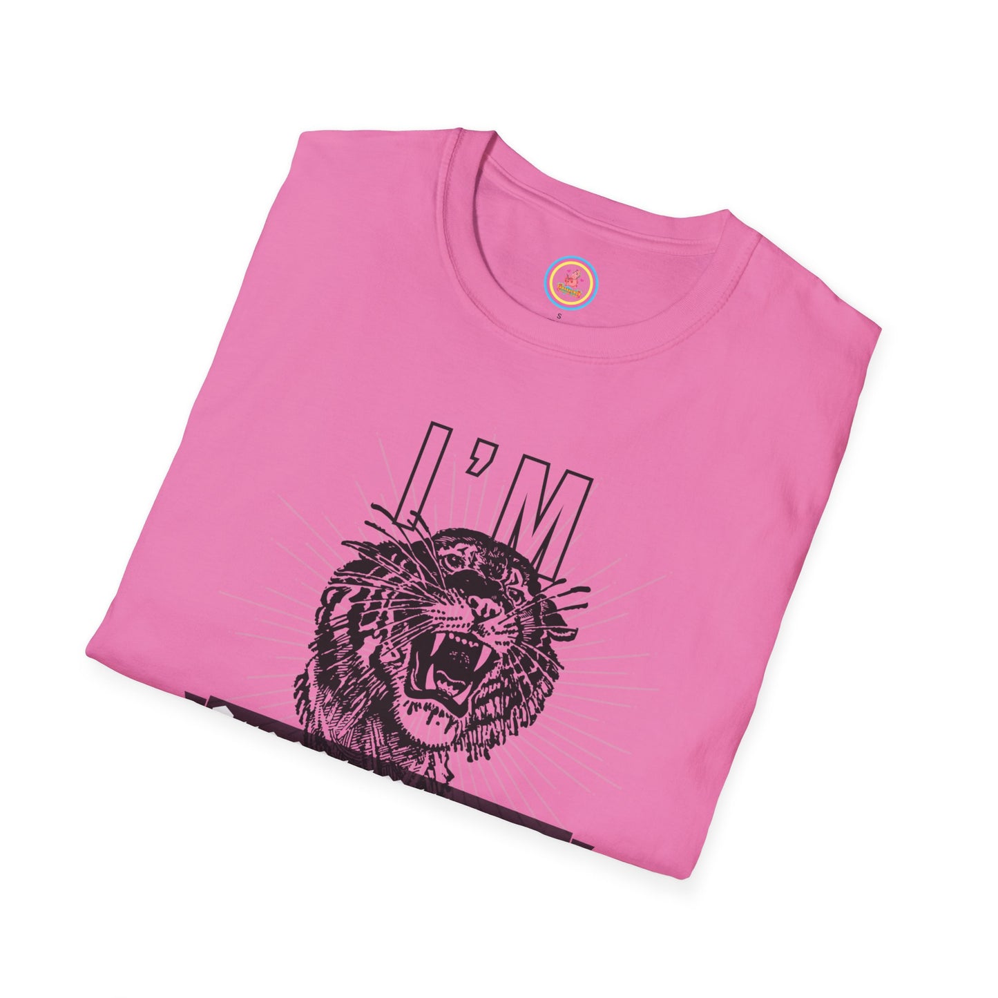 "Over-stimmy Timmy the Tiger" Unisex Softstyle T-Shirt