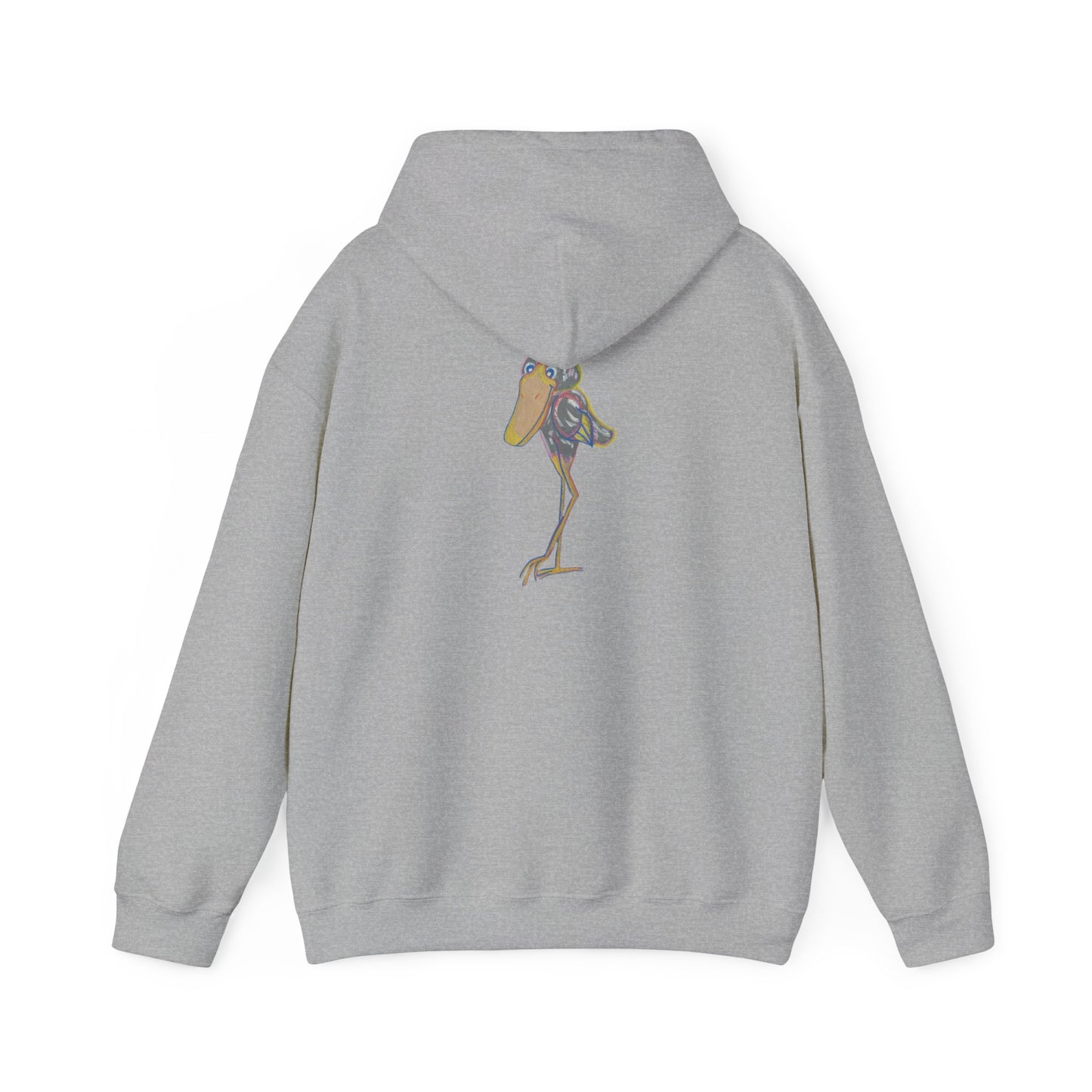 Friendly Shoebill Stork Unisex Heavy Blend™ Hooded Sweatshirt