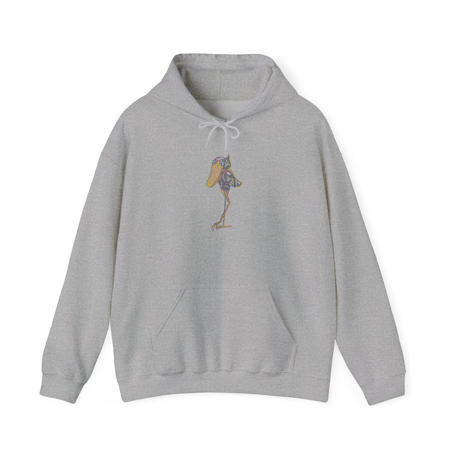 Friendly Shoebill Stork Unisex Heavy Blend™ Hooded Sweatshirt