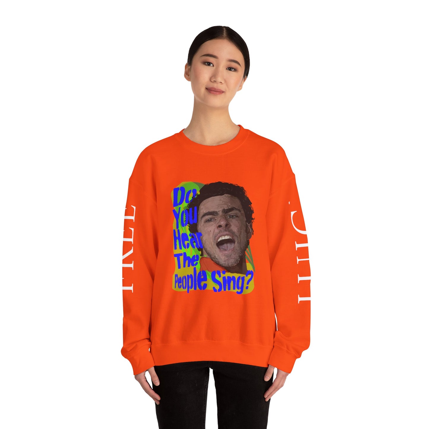 "Do you hear the People Sing?" Unisex Heavy Blend™ Crewneck Sweatshirt