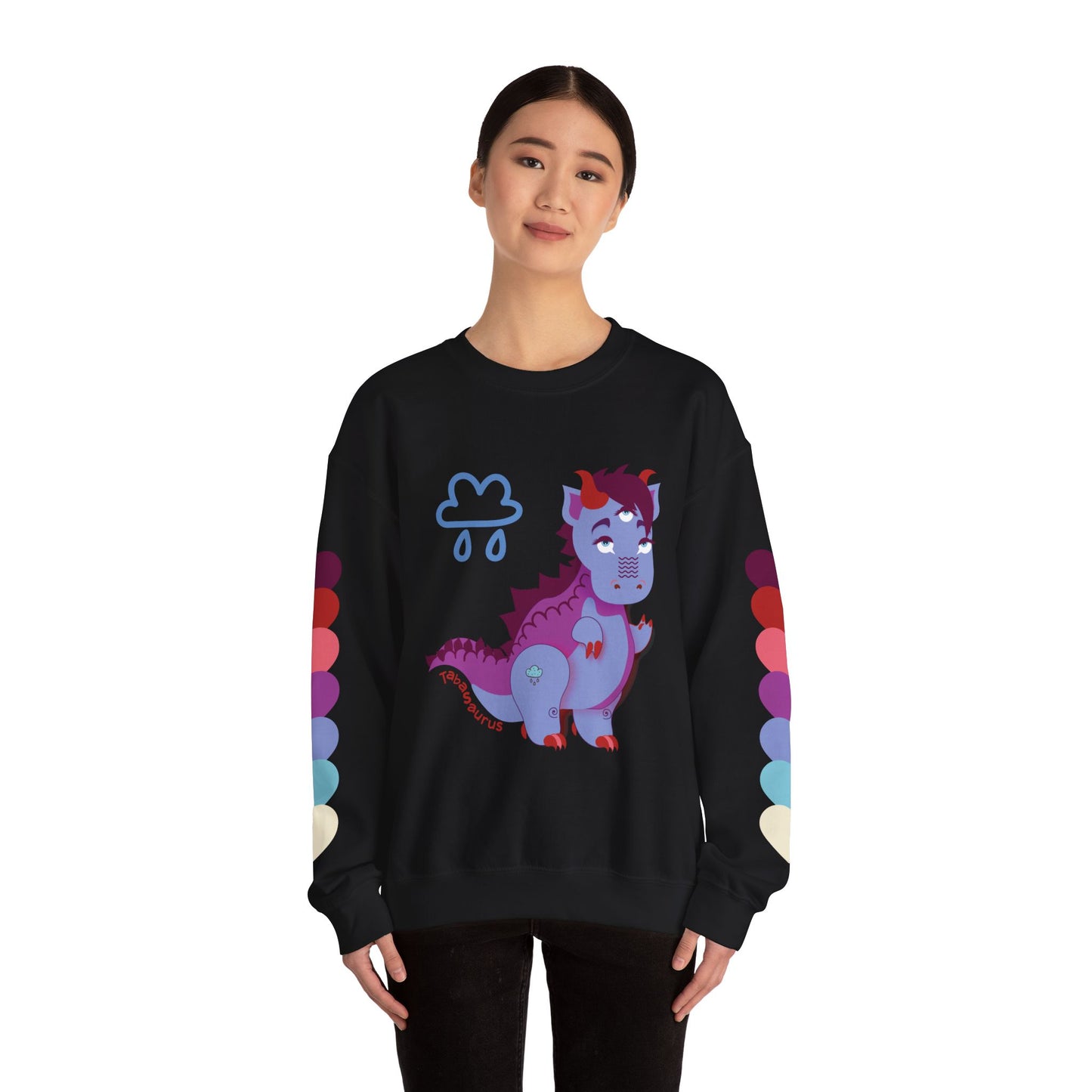 Stormy Tabasaurus® Unisex Heavy Blend™ Crewneck Sweatshirt